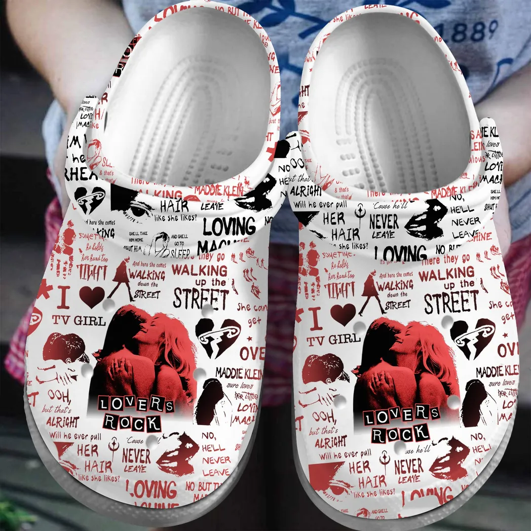 Lovers Rock Music Crocs Clogs