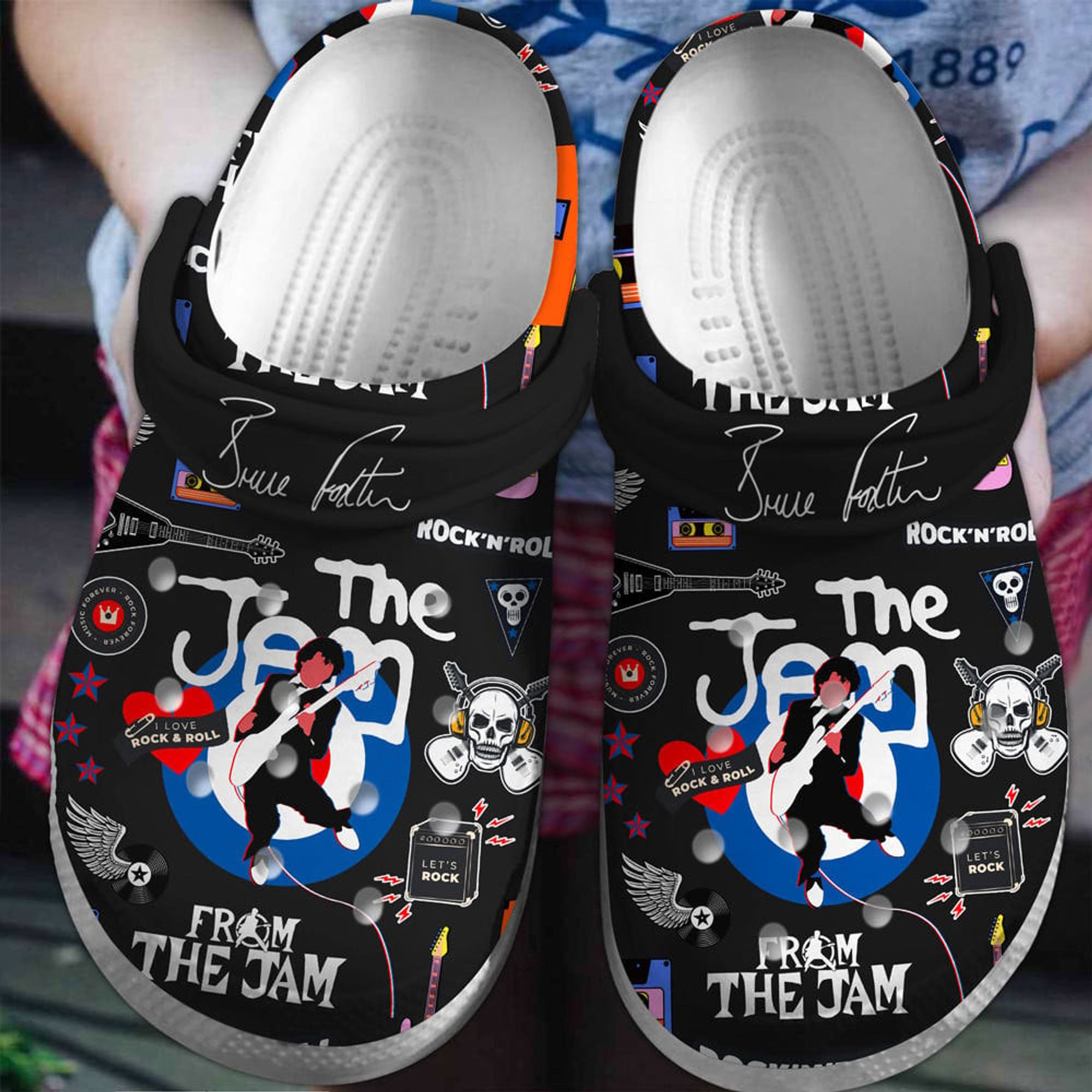The Jam Rock Band Crocs Crocband Clogs Shoes