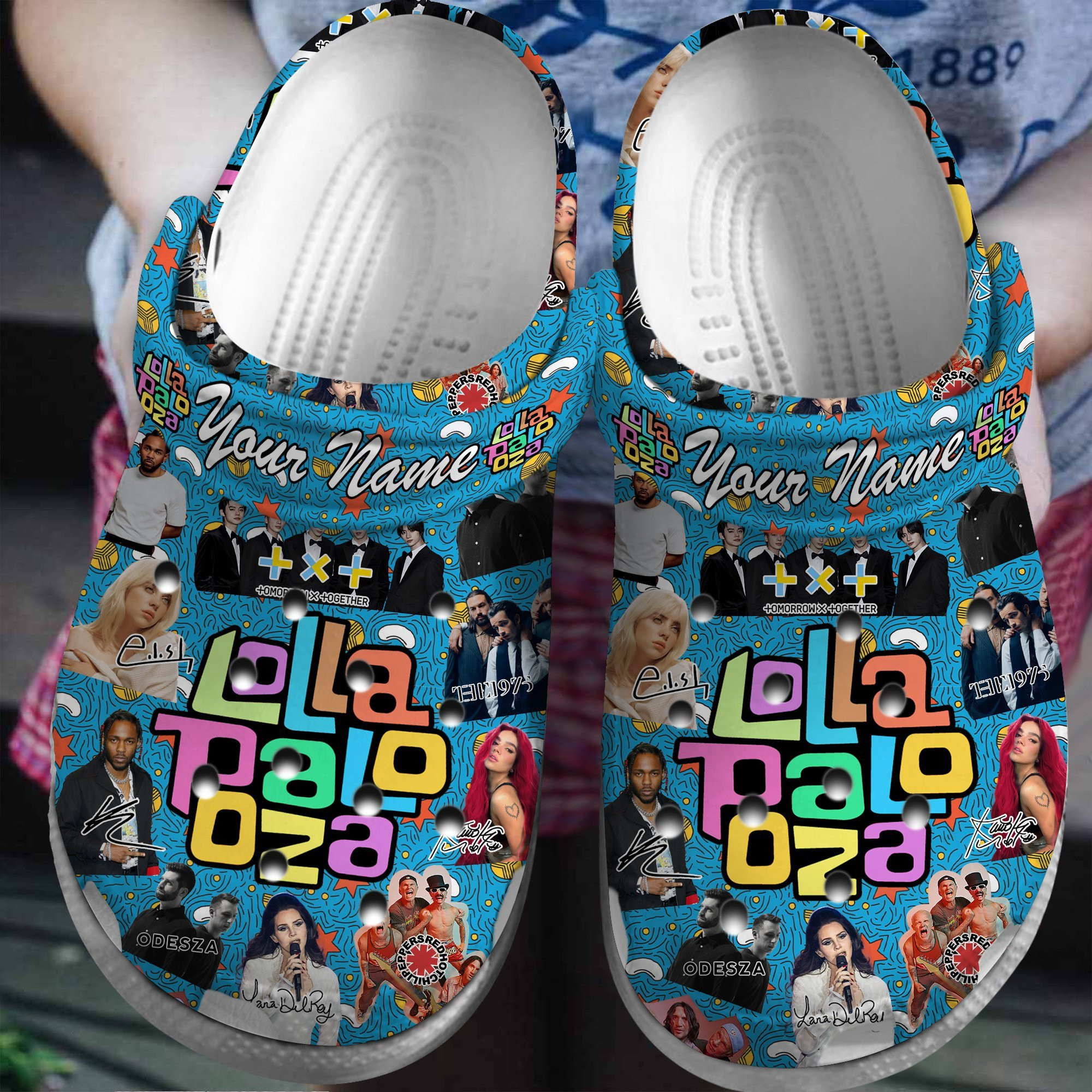 Lollapalooza Crocs Crocband Clogs Shoes