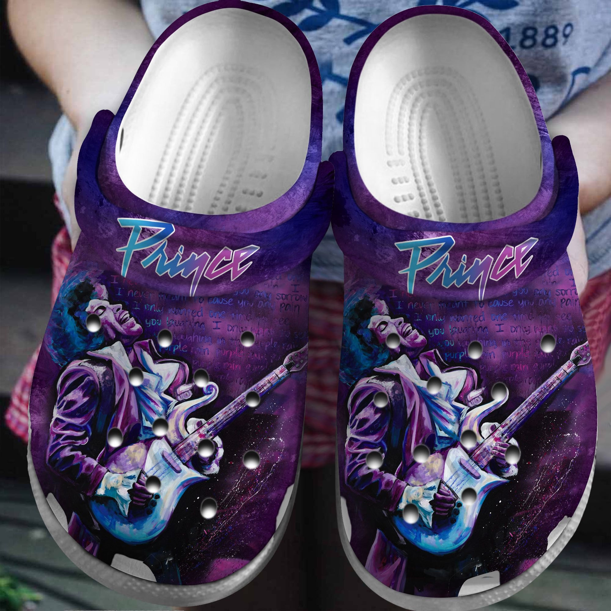 Prince Singer Crocs Crocband Clogs Shoes Comfortable For Men Women