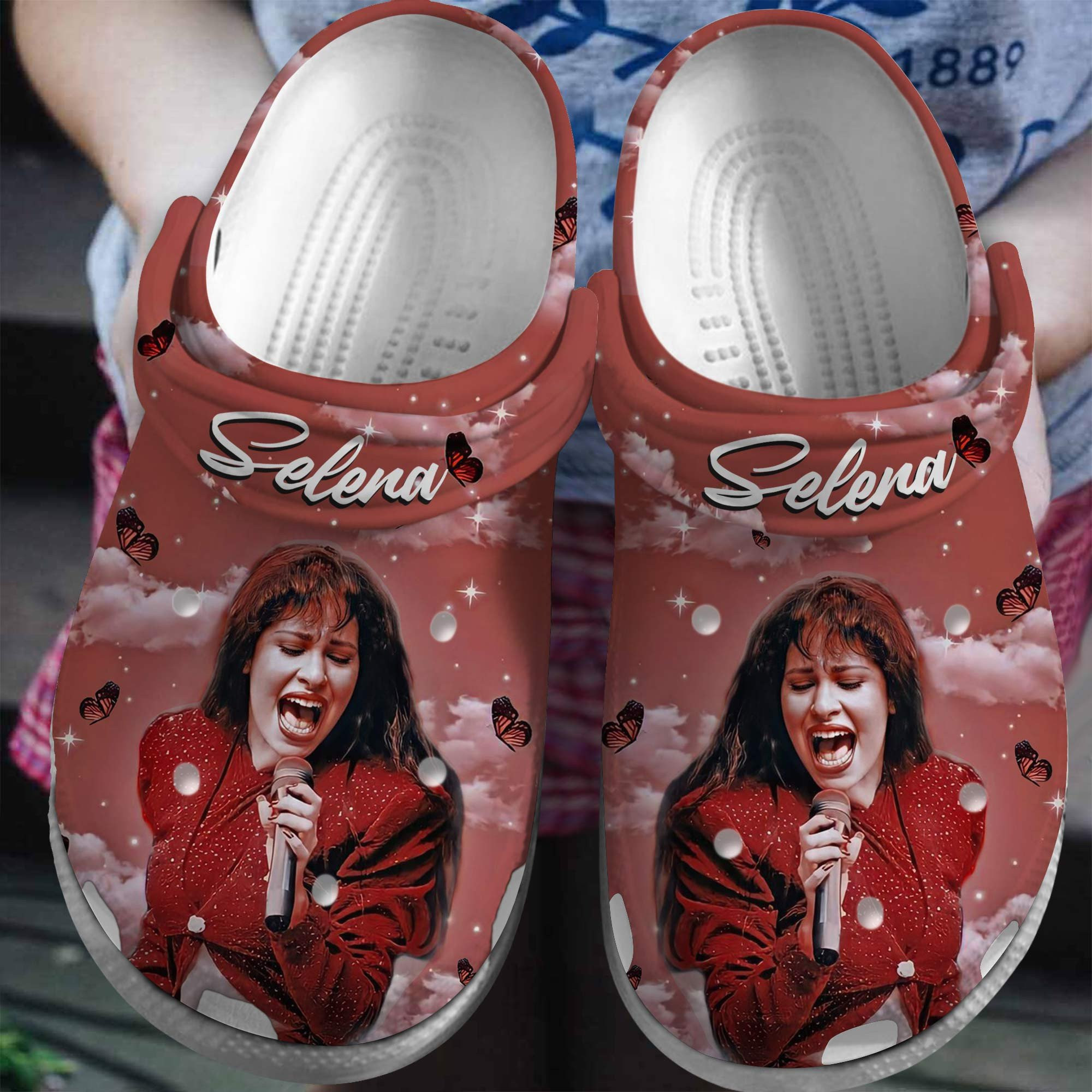 Selena Singer Crocs Crocband Clogs Shoes Comfortable For Men Women