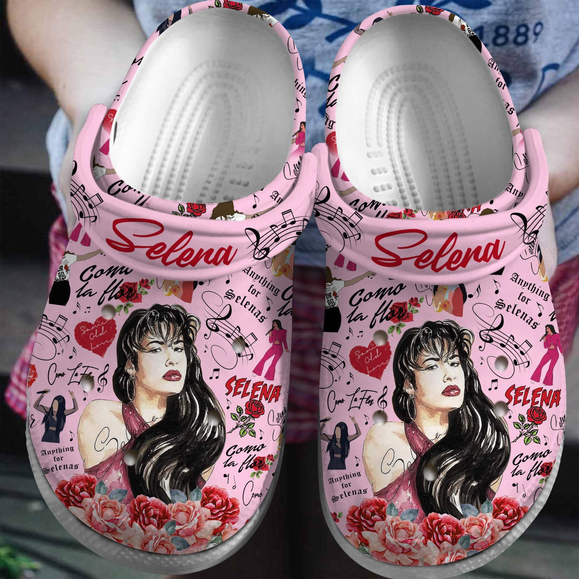 Selena Singer Crocs Crocband Clogs Shoes Comfortable For Men Women