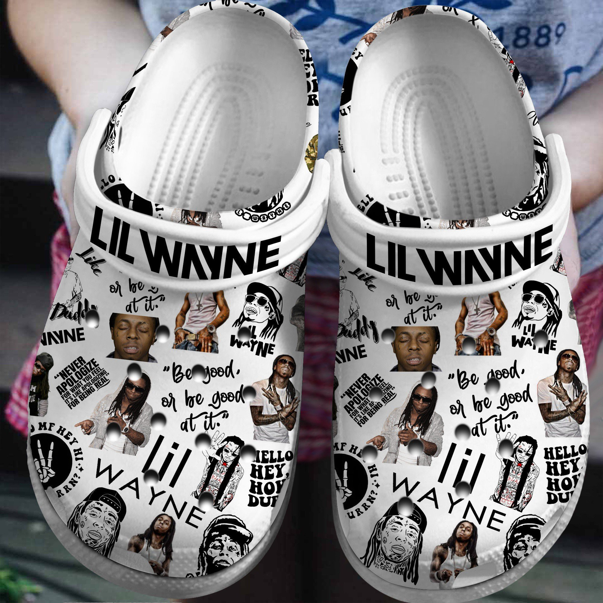 Lil Wayne Music Crocs Crocband Clogs Shoes