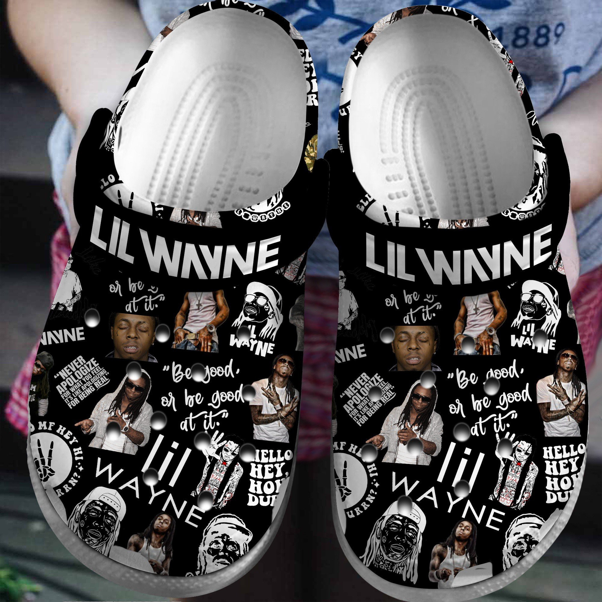 Lil Wayne Music Crocs Crocband Clogs Shoes