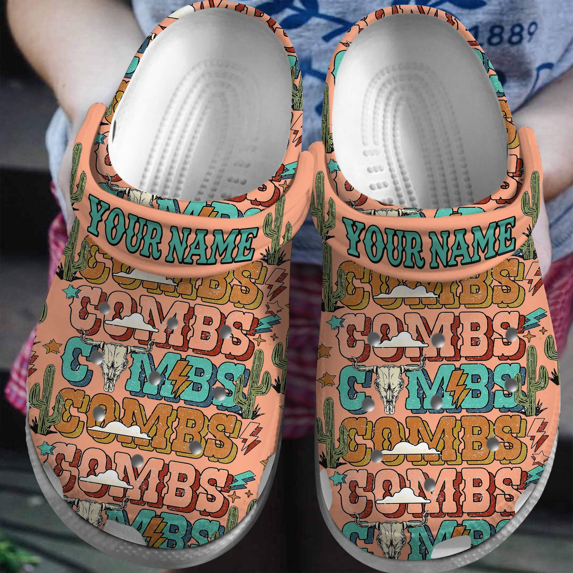 Luke Combs Singer Gift Crocs Crocband Clogs Shoes