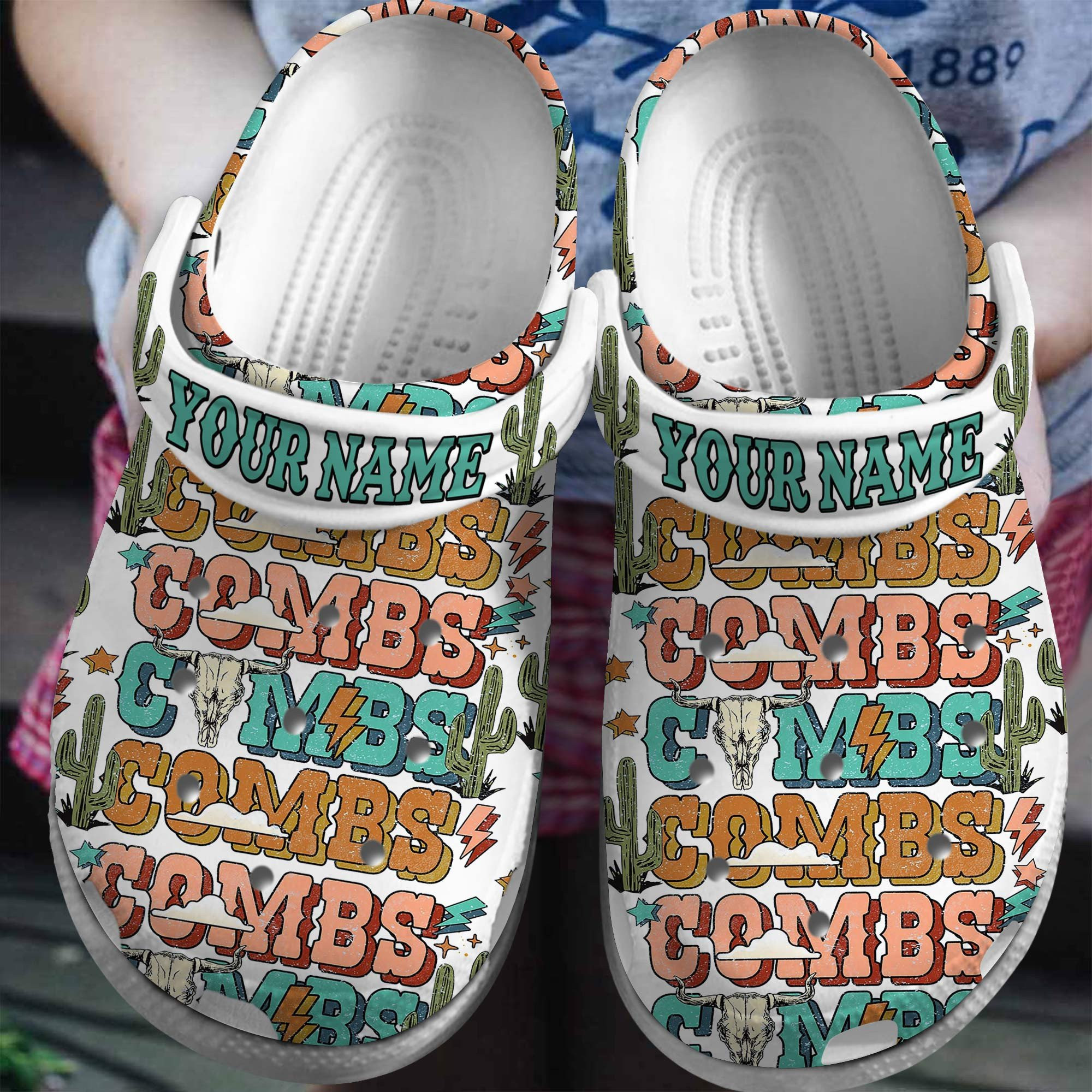 Luke Combs Singer Gift Crocs Crocband Clogs Shoes