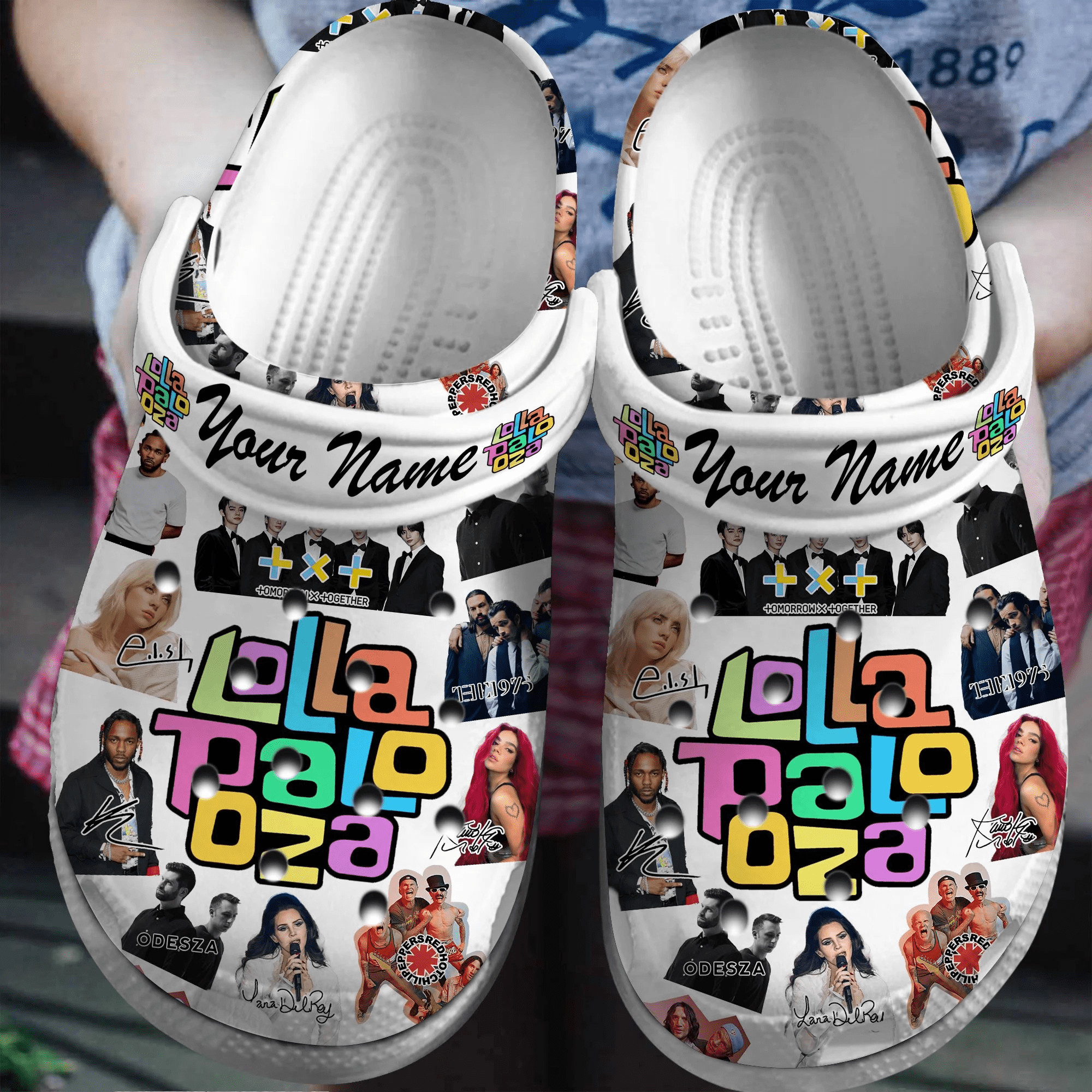 Lollapalooza Gift Crocs Crocband Clogs Shoes
