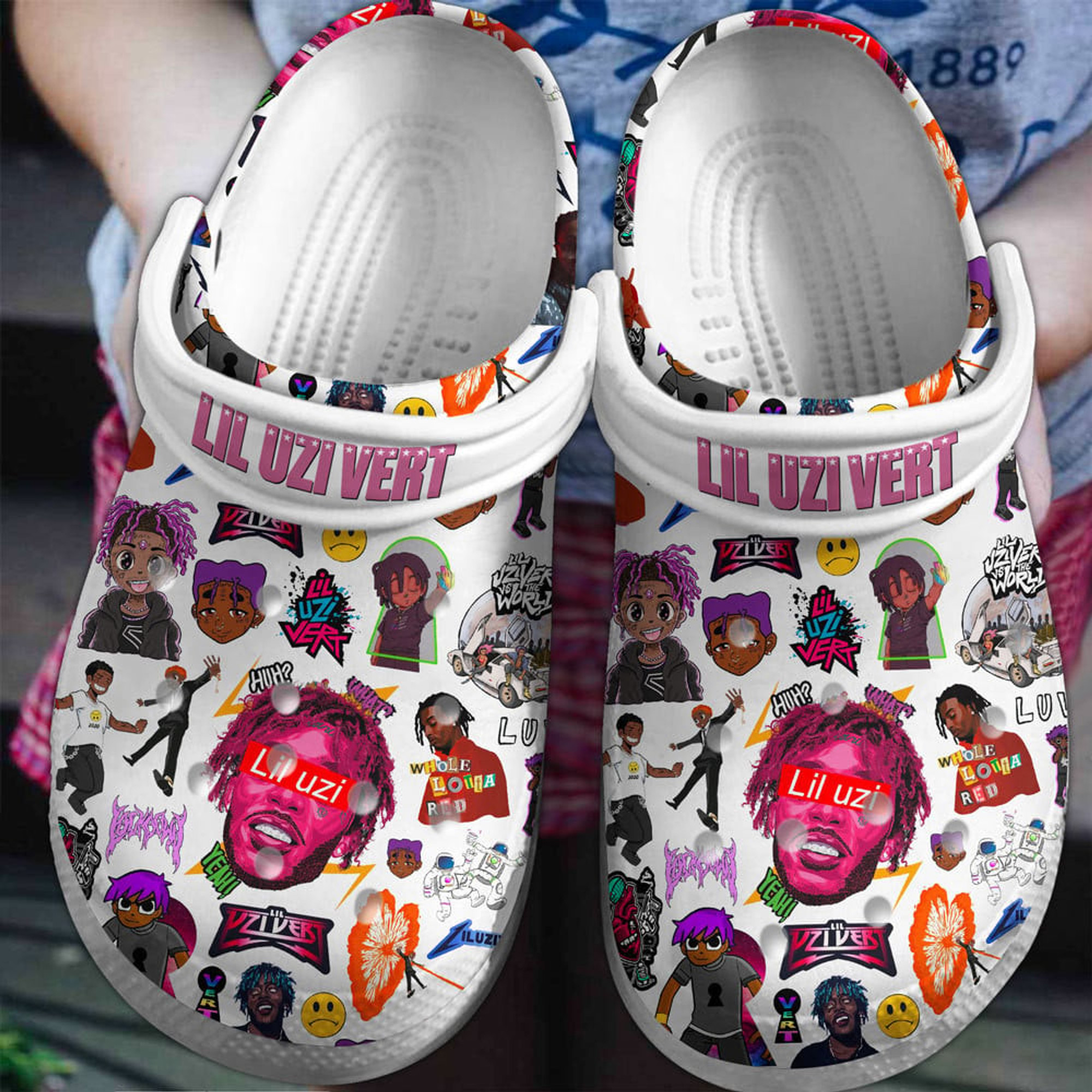 Lil Uzi Vert Rapper Crocs Gift For Fans