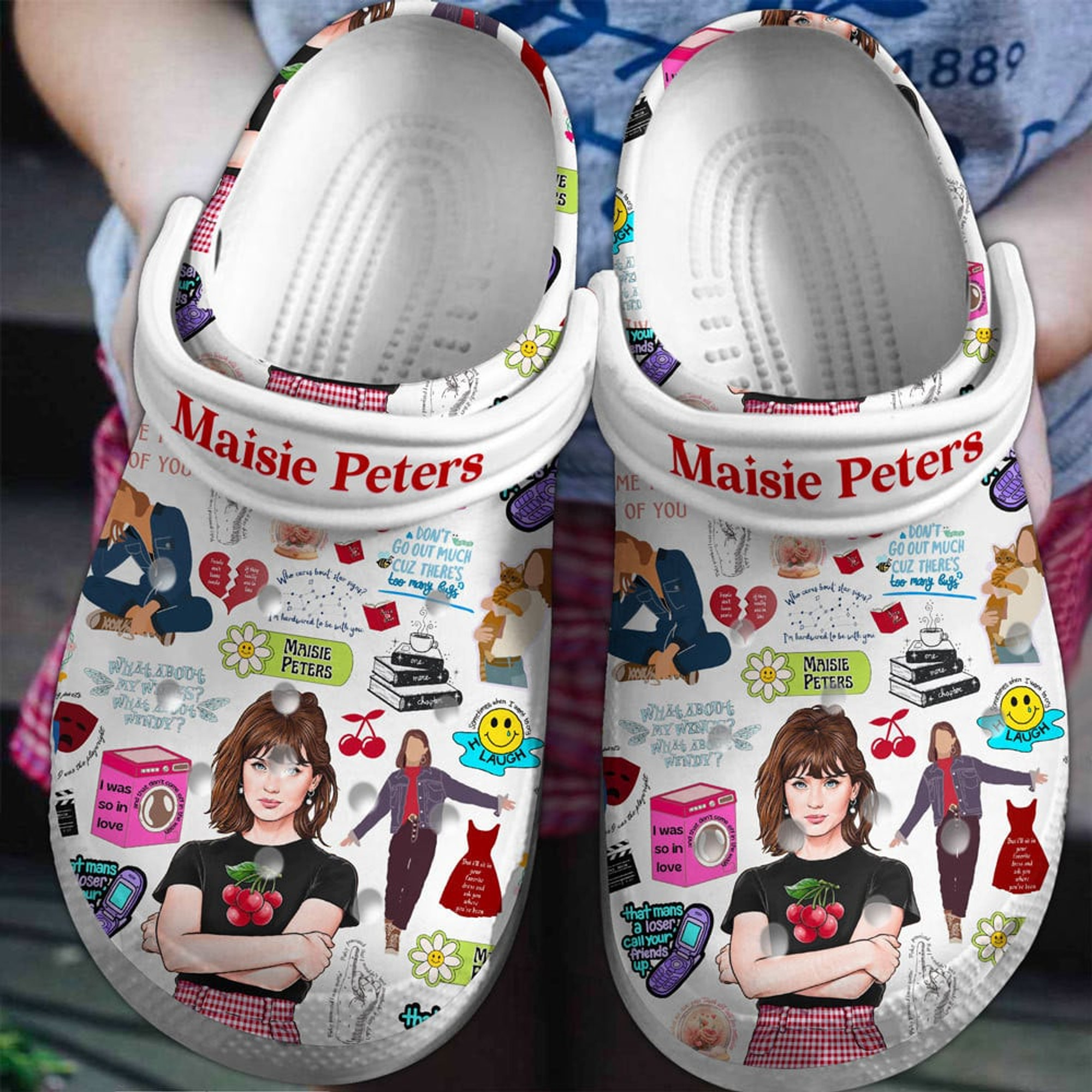 Maisie Peters Music Crocs Crocband Clogs Shoes