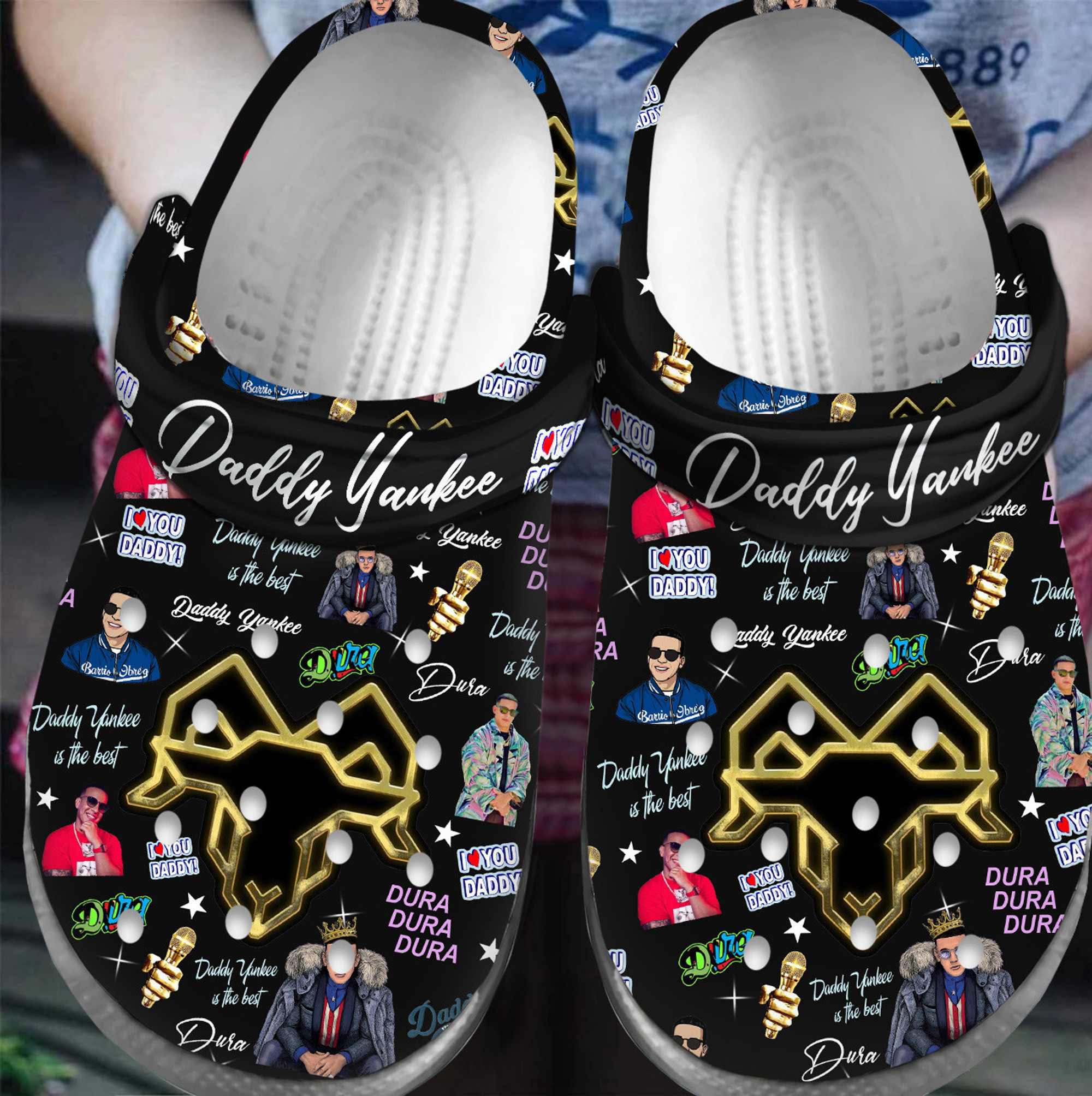 Daddy Yankee Music Crocs Crocband Clogs Shoes For Men Women And Kids