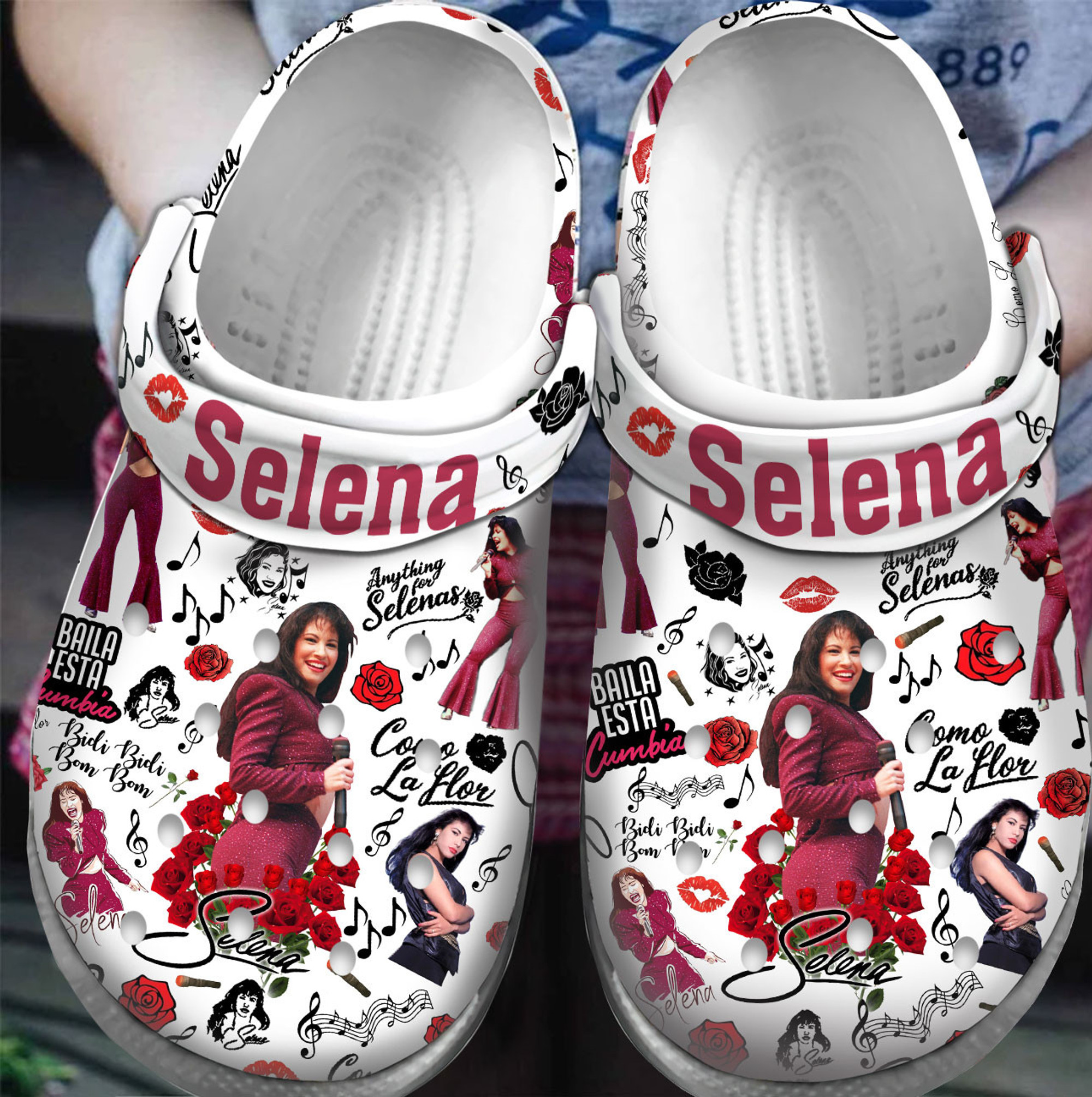 Baila Esta Cumbia Music Crocs Crocband Clogs Shoes For Men Women And Kids