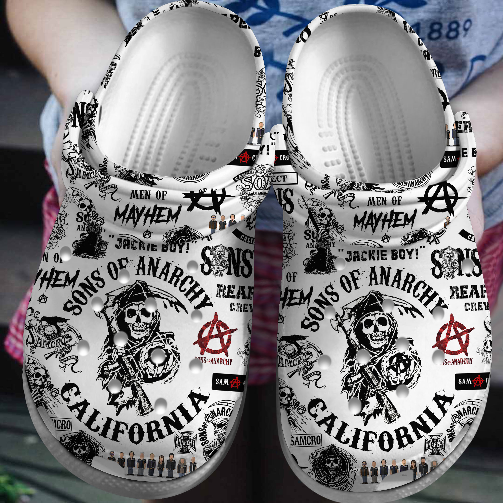 Mayhem Music Crocs Crocband Clogs Shoes