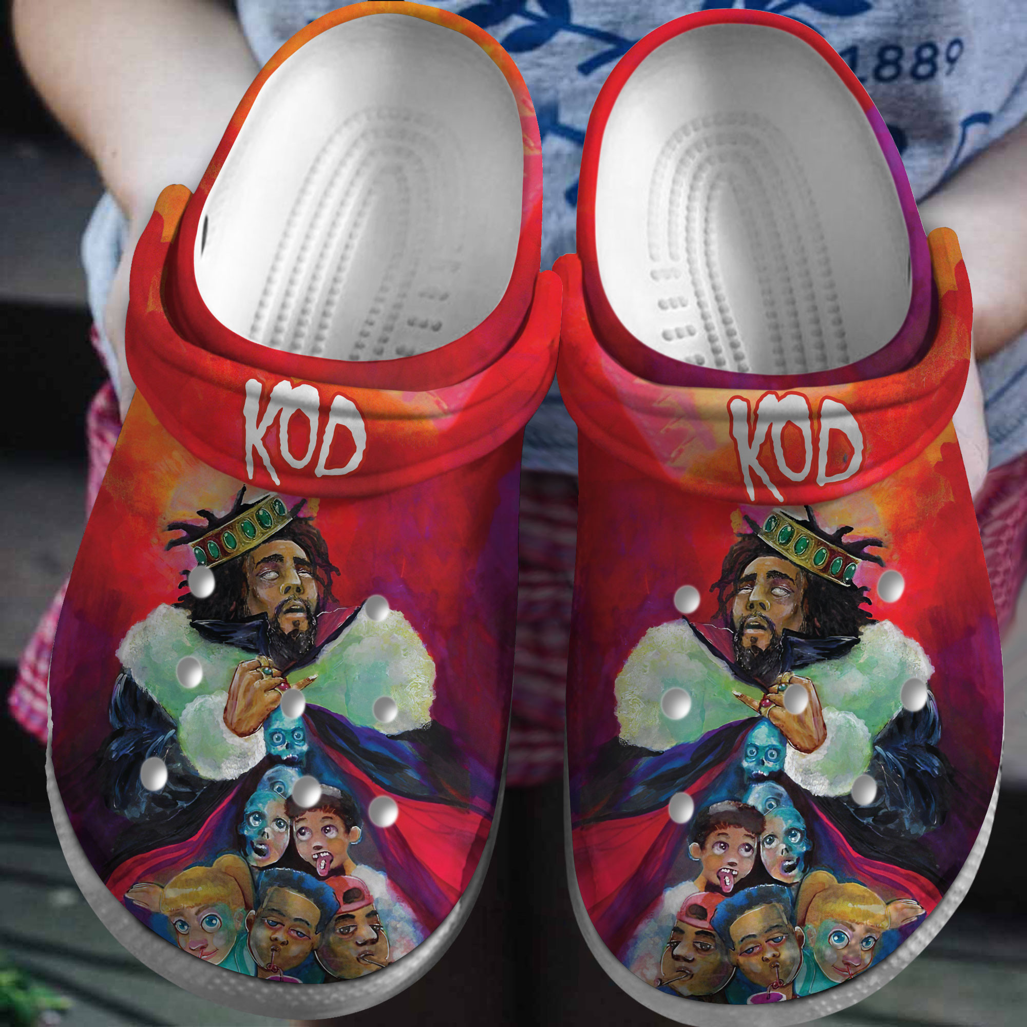J. Cole Music Crocs Crocband Clogs Shoes