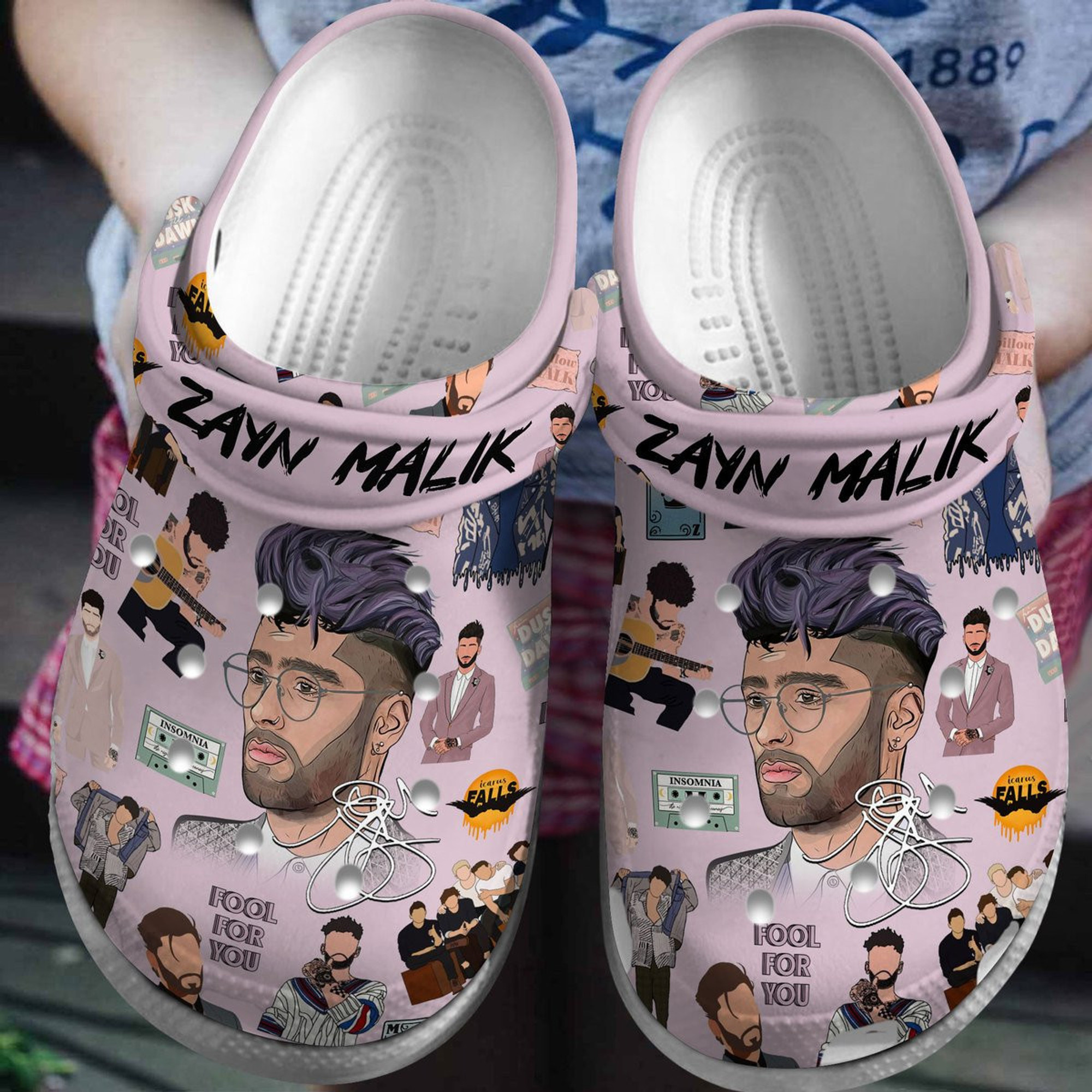 Zayn Malik Music Crocs Crocband Clogs Shoes