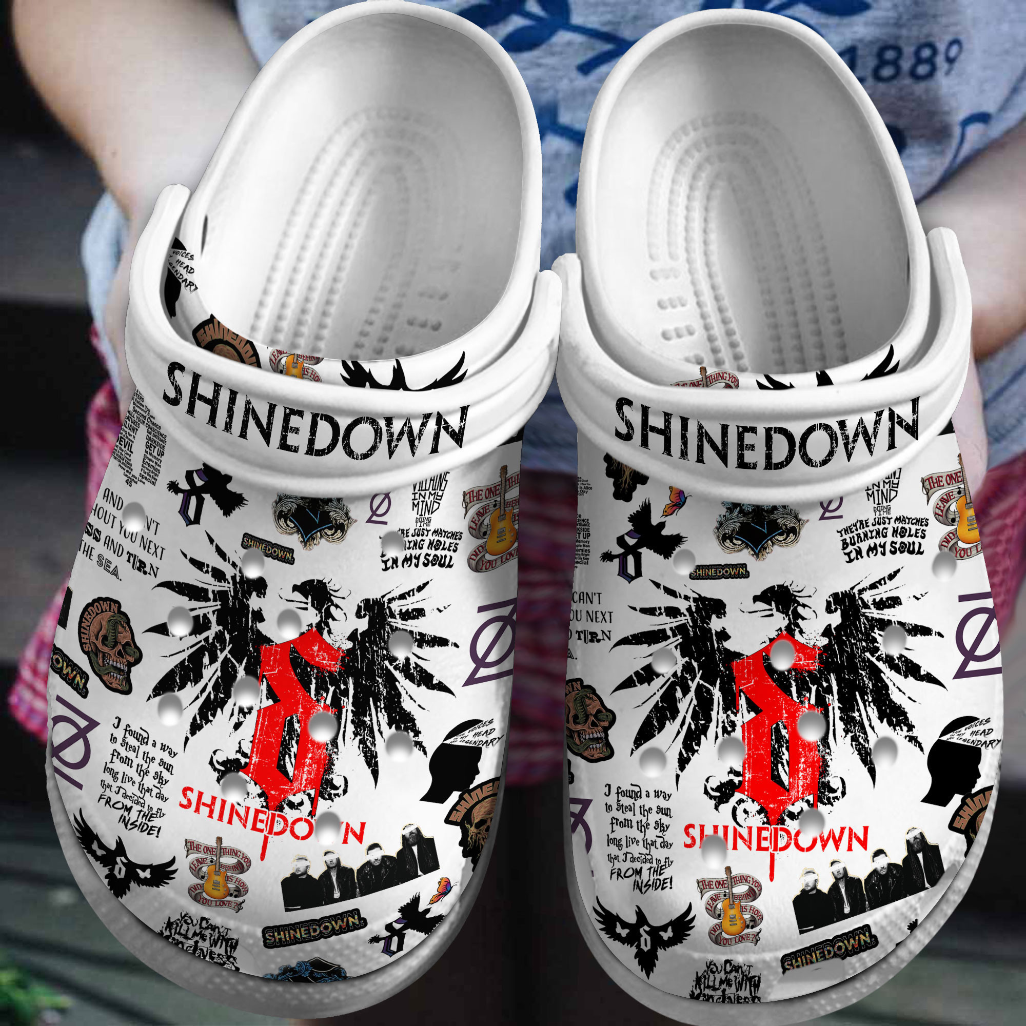 Shinedown Crocs Crocband Clogs Gift For Family