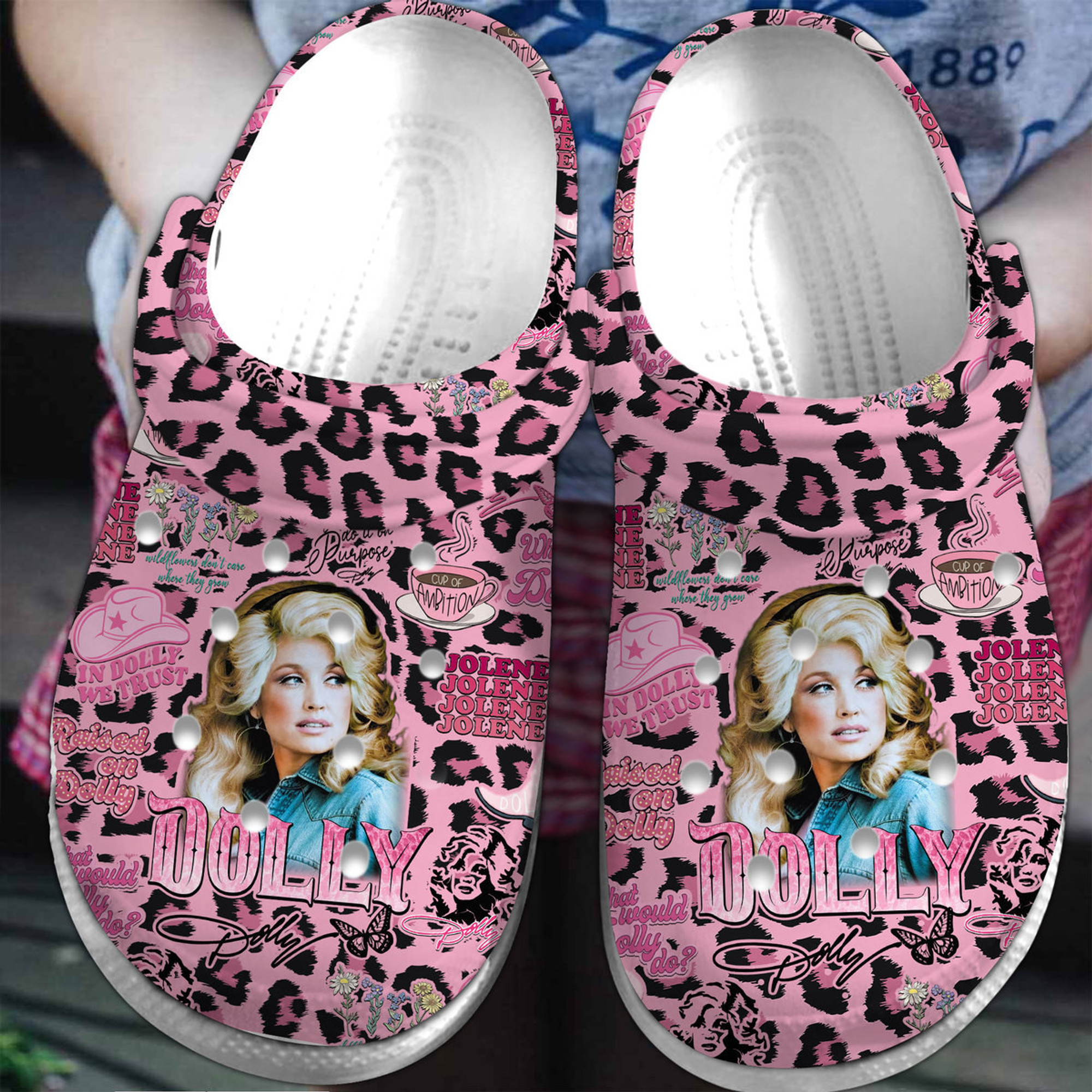 Dolly Parton Crocs Crocband Clogs Gift For Family