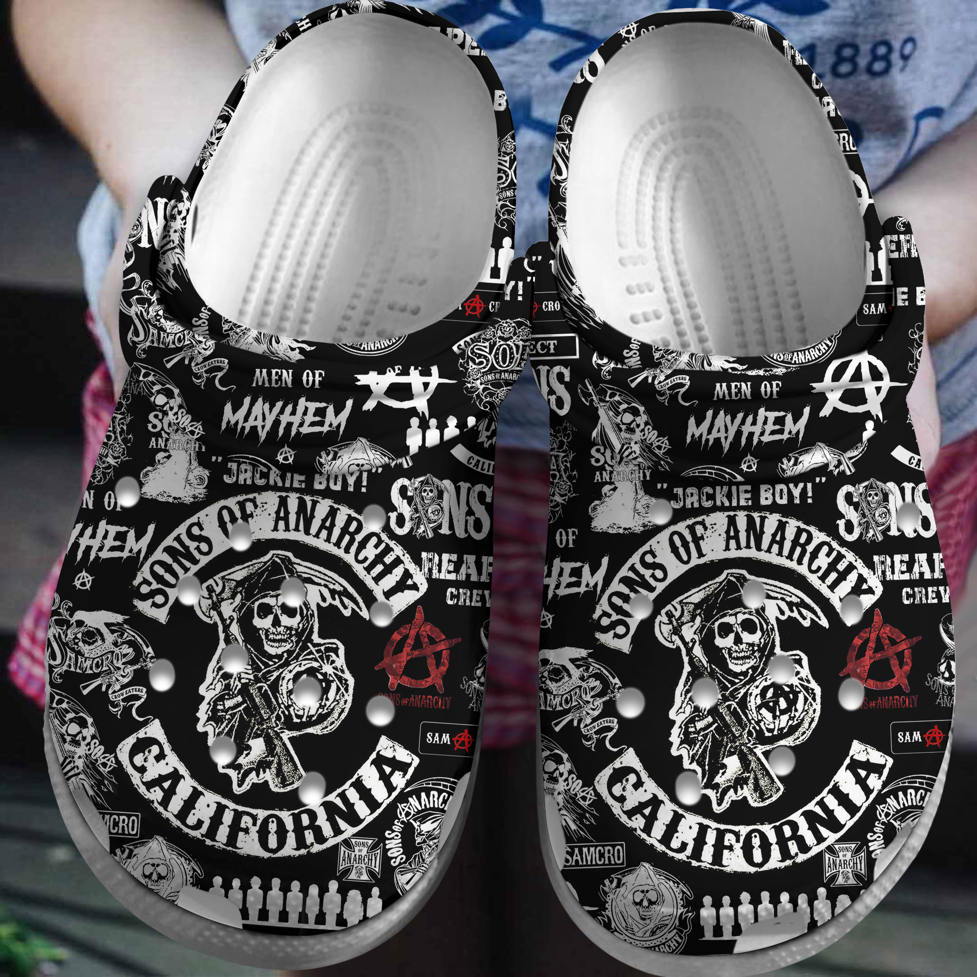 Mayhem Crocs Crocband Clogs Gift For Family