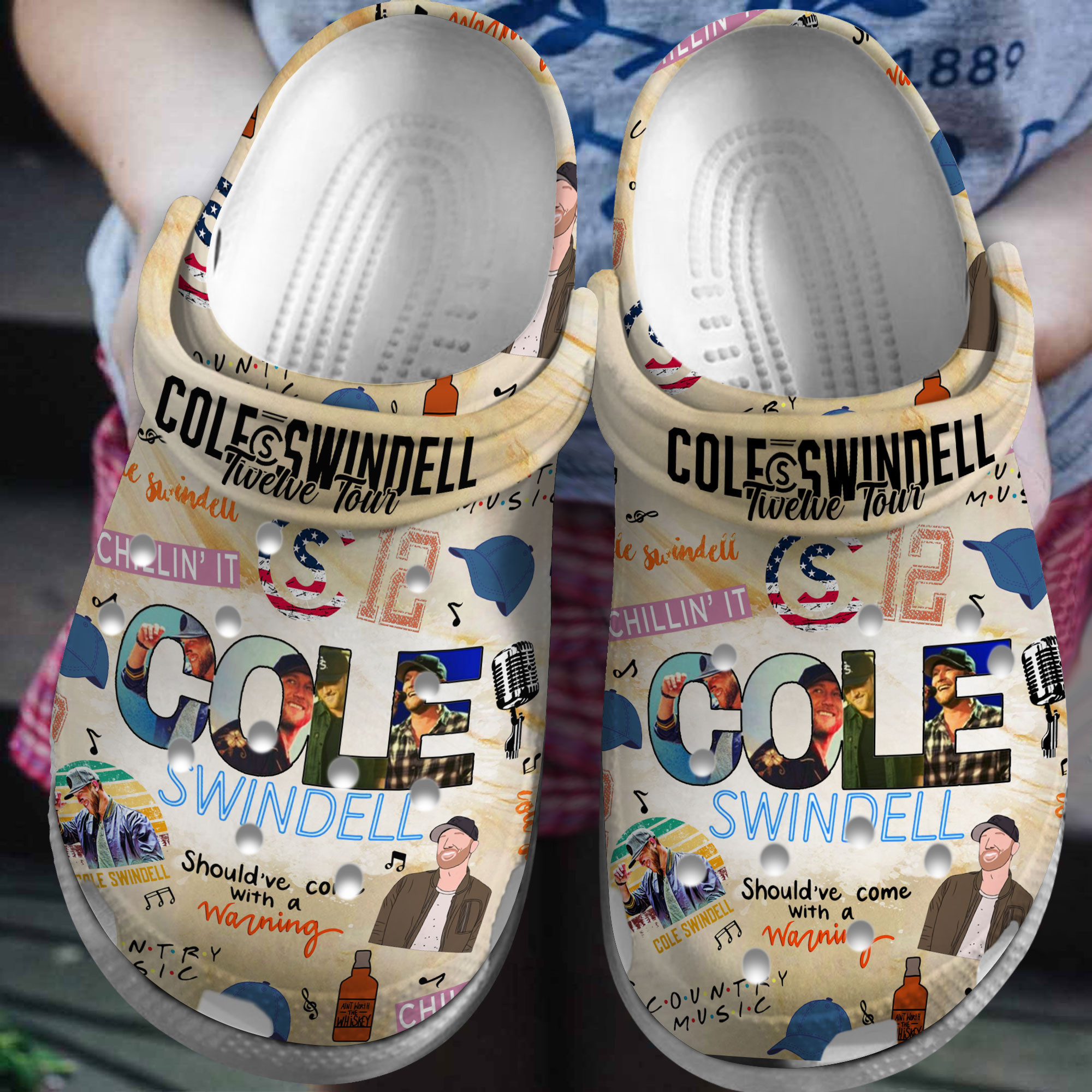Cole Swindell Crocs Crocband Clogs Gift For Family