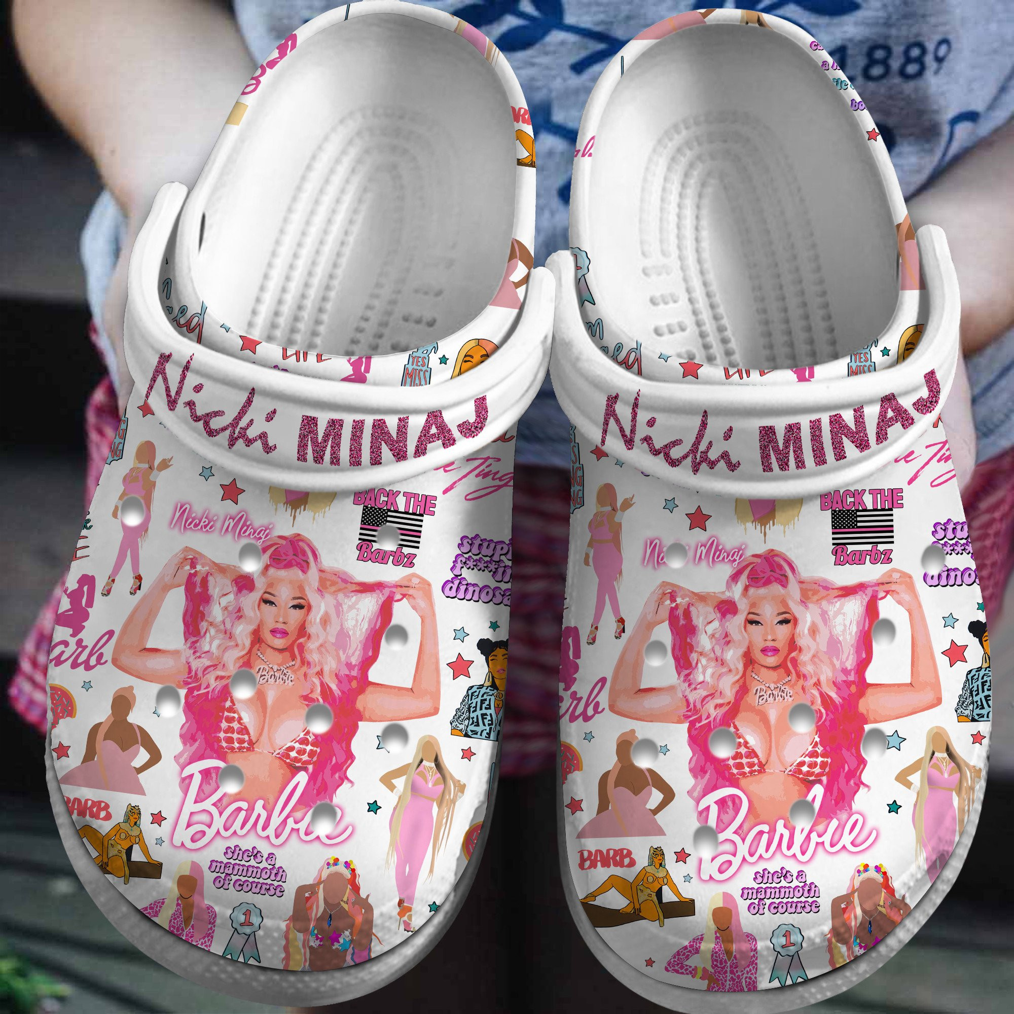 Nicki Minaj Crocs Crocband Clogs Comfortable For Men Women