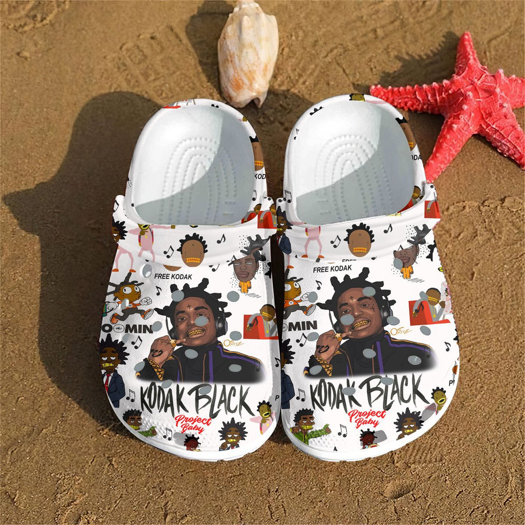 Kodak Black Crocs Crocband Clogs Comfortable For Men Women