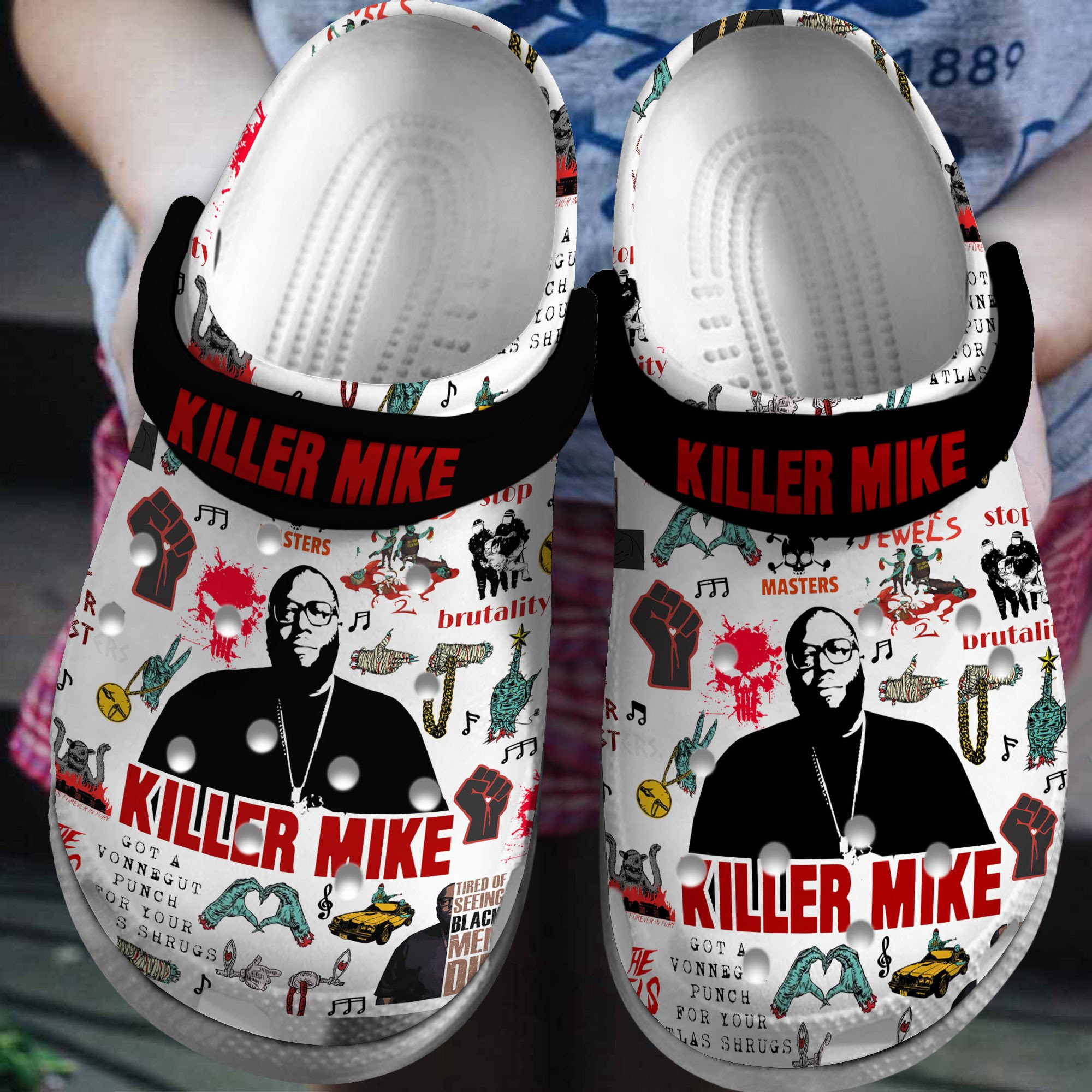 Killer Mike Crocs Crocband Clogs Comfortable For Men Women