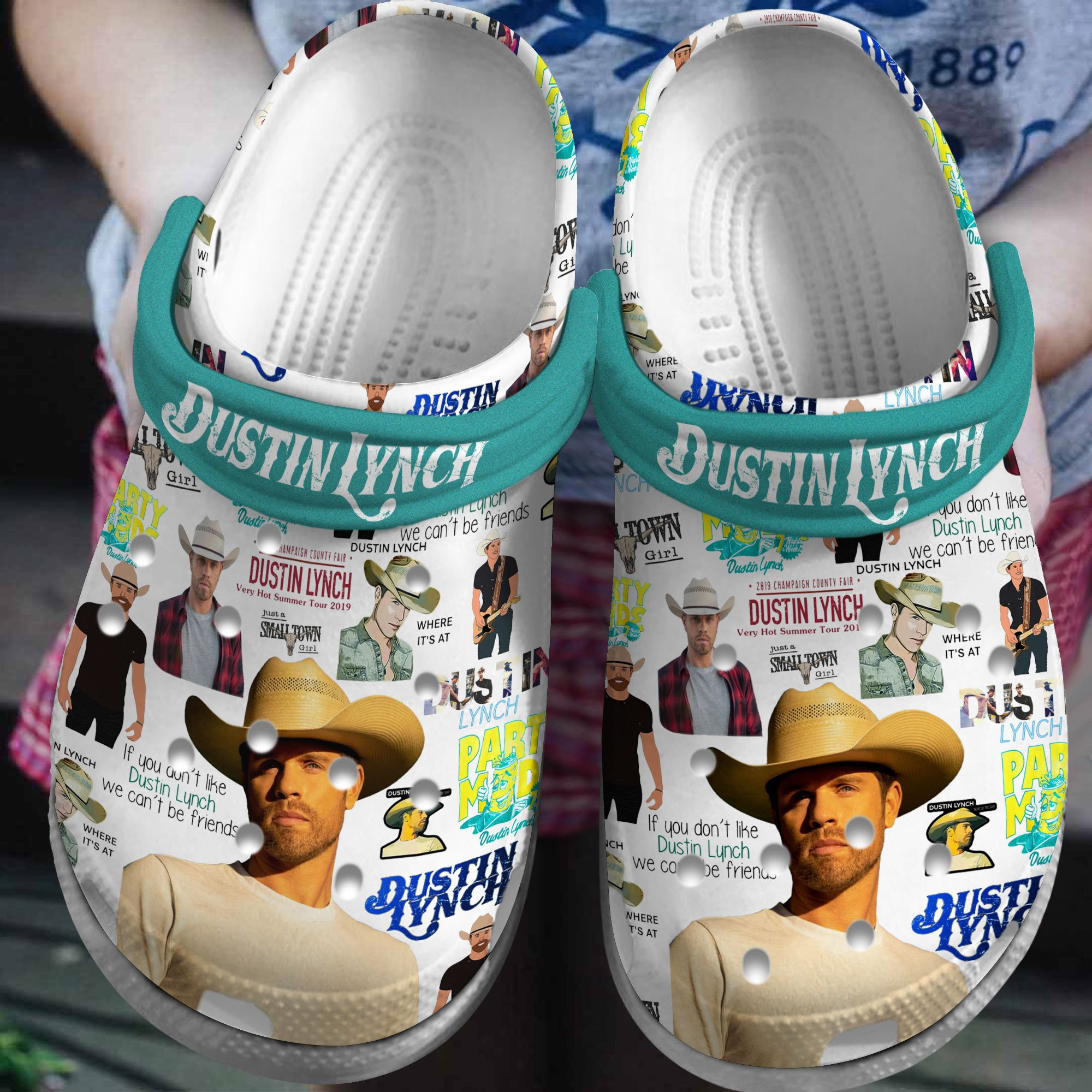 Dustin Lynch Crocs Crocband Clogs Comfortable For Men Women