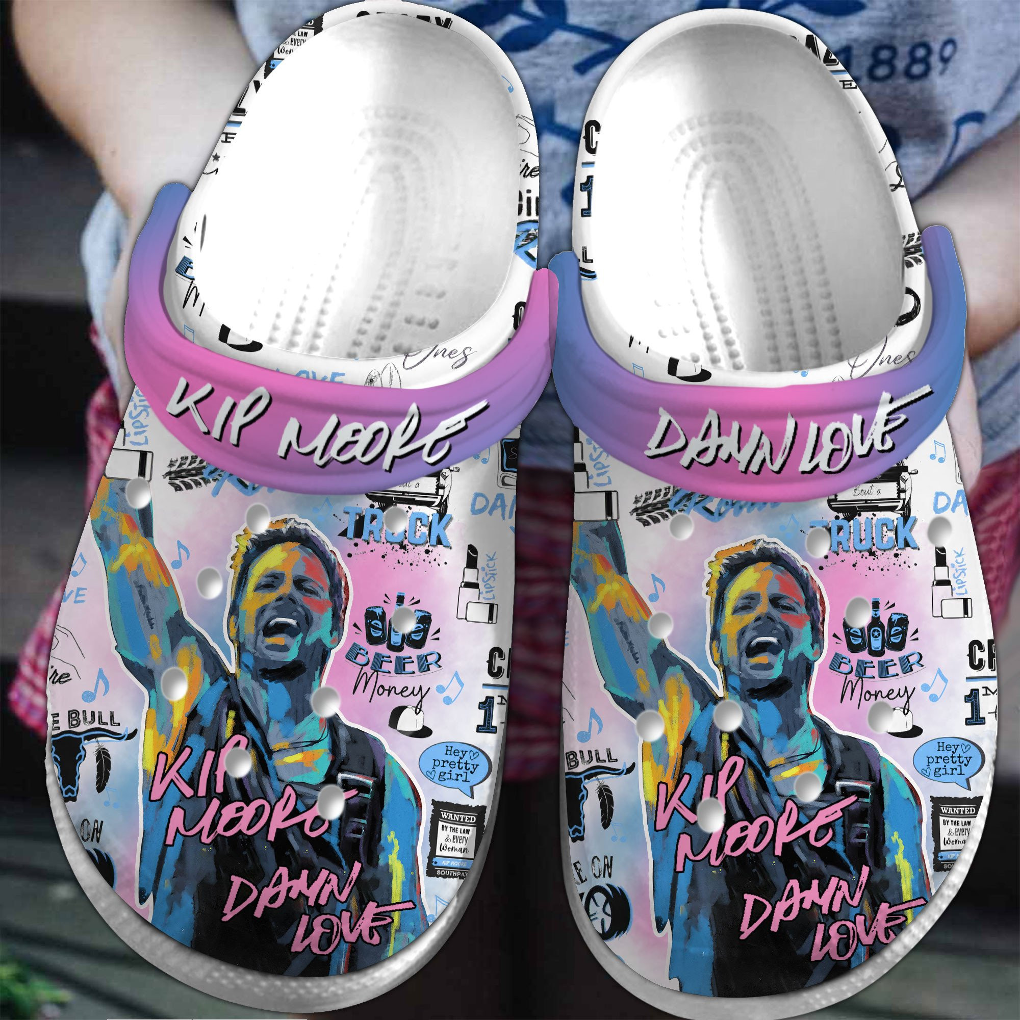 Kip Moore Crocs Crocband Clogs Comfortable For Men Women