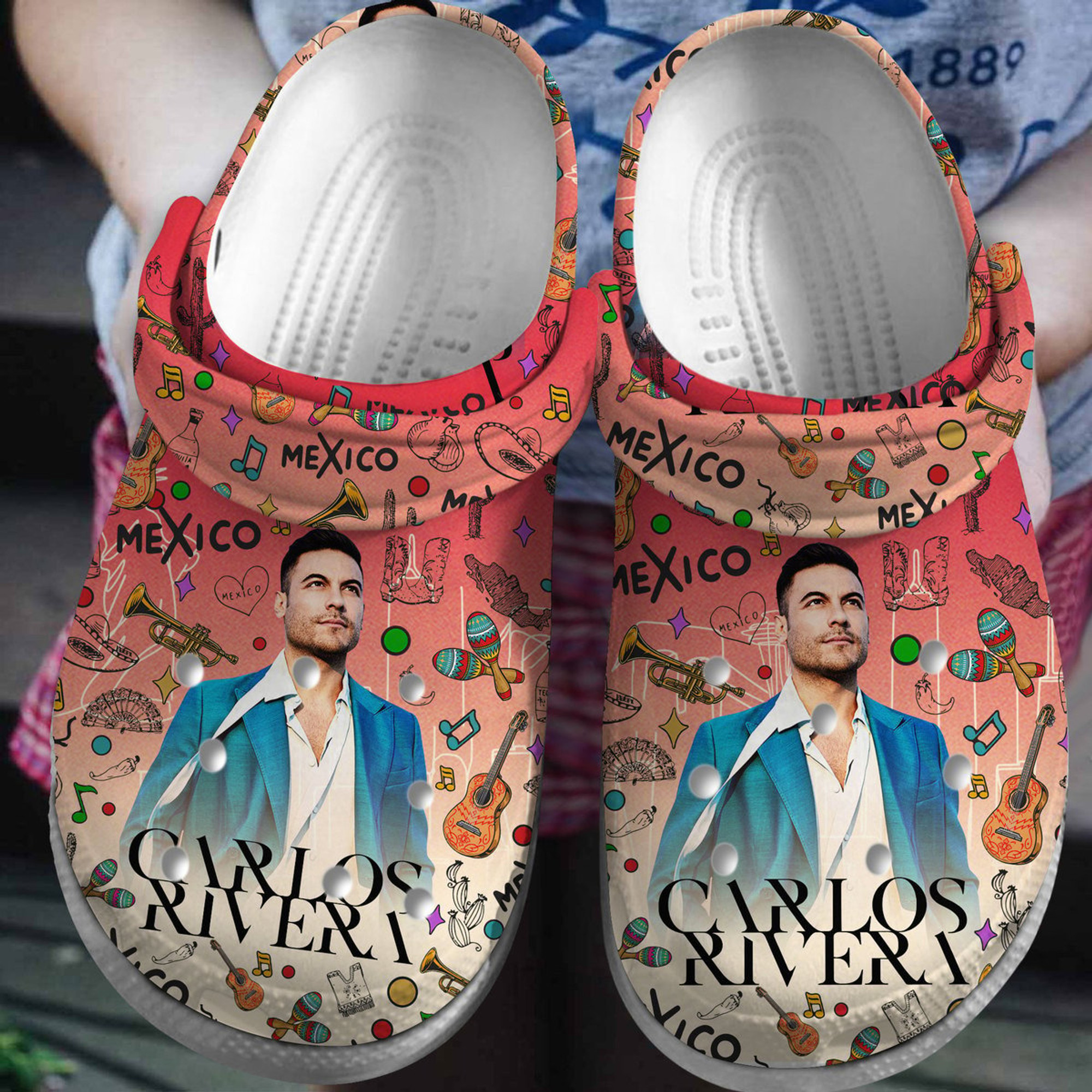 Carlos Rivera Crocs Crocband Clogs Comfortable For Men Women