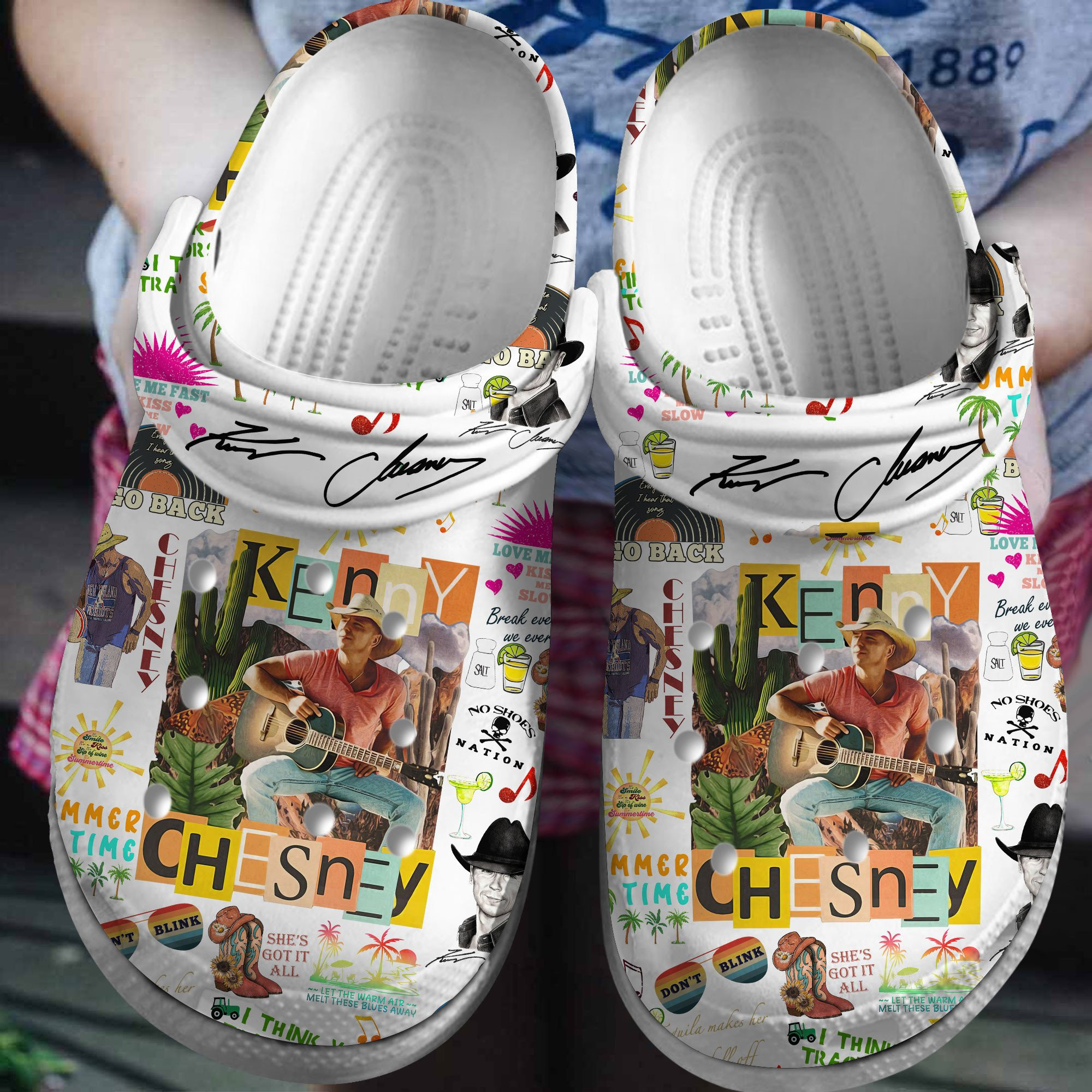 Brad Paisley Music Crocs Crocband Clogs Shoes