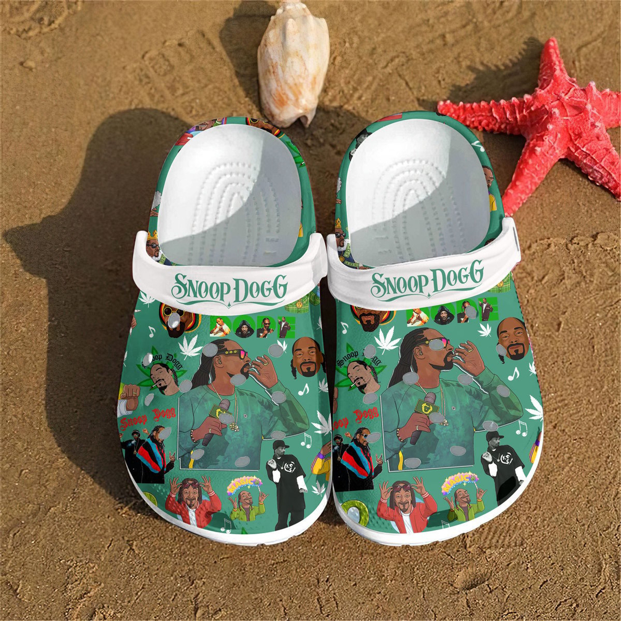 Snoop Dogg Music Crocs Crocband Clogs Shoes