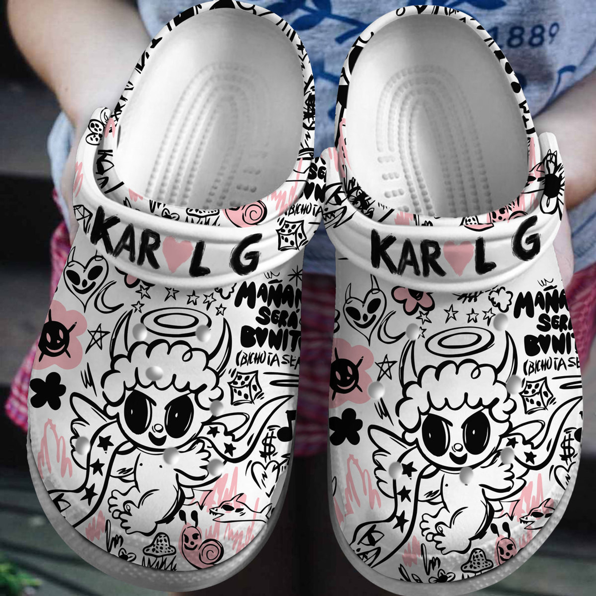 Karol G Music Crocs Crocband Clogs Shoes