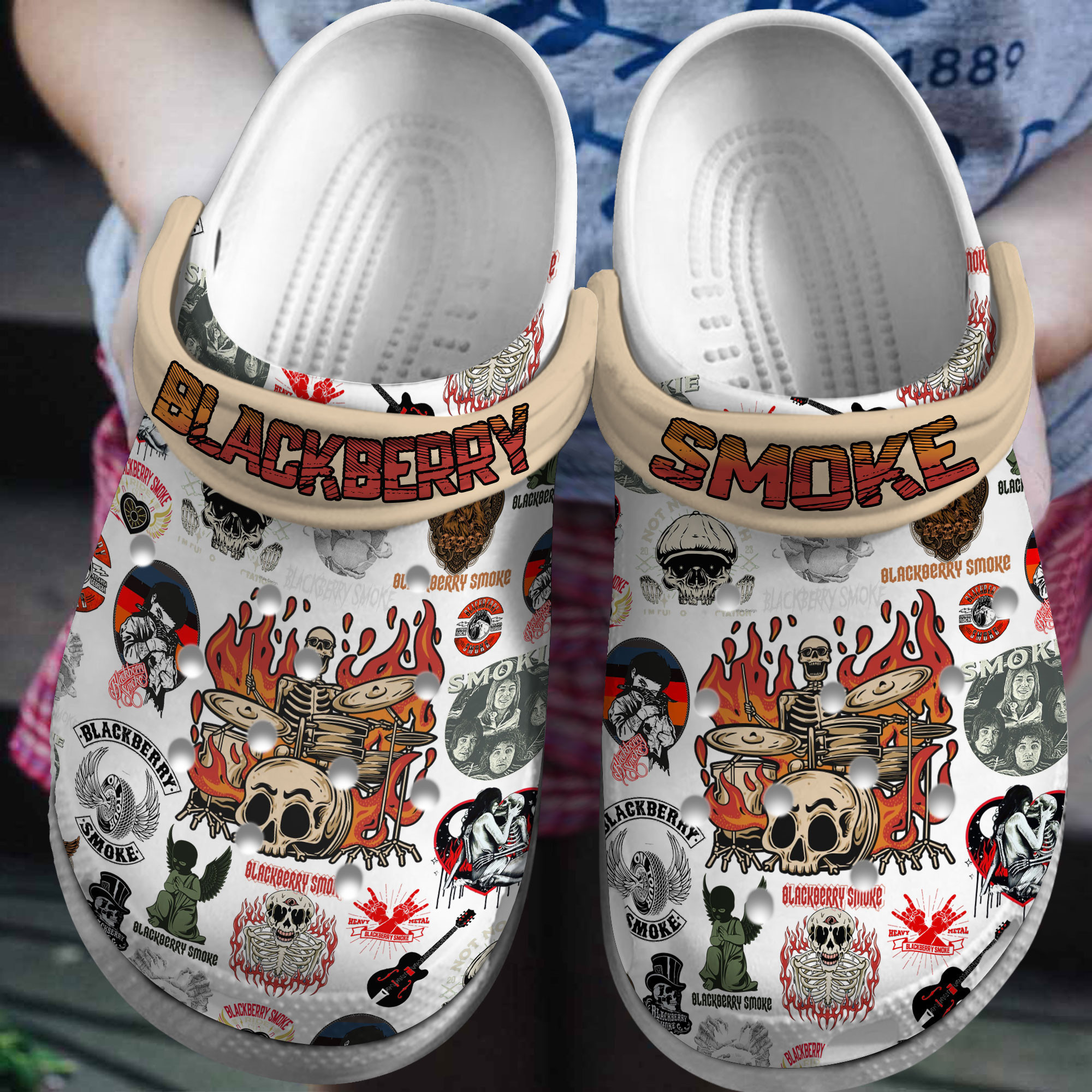 Blackberry Smoke Music Crocs Crocband Clogs Shoes