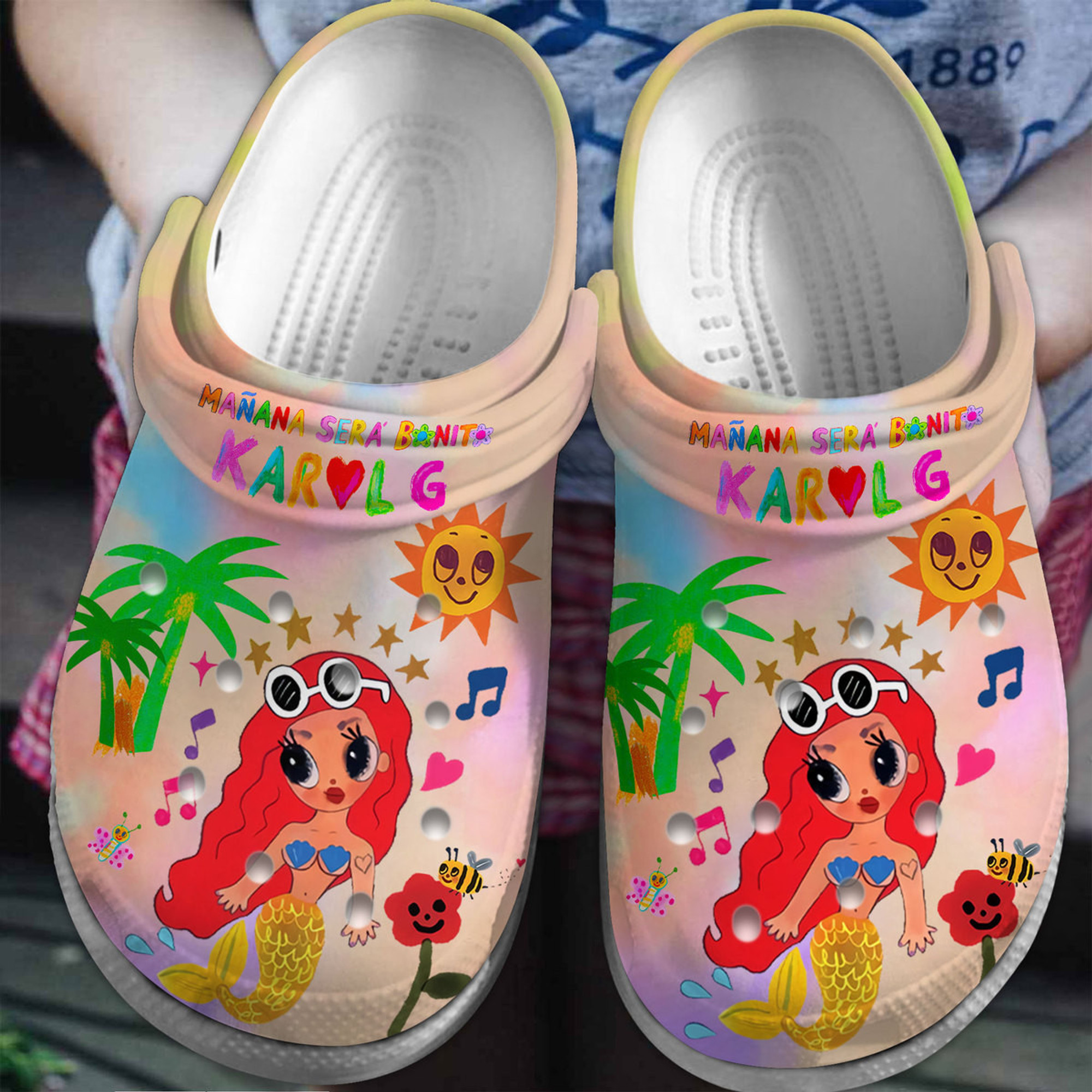 Karol G Tour Crocs Crocband Clogs Shoes