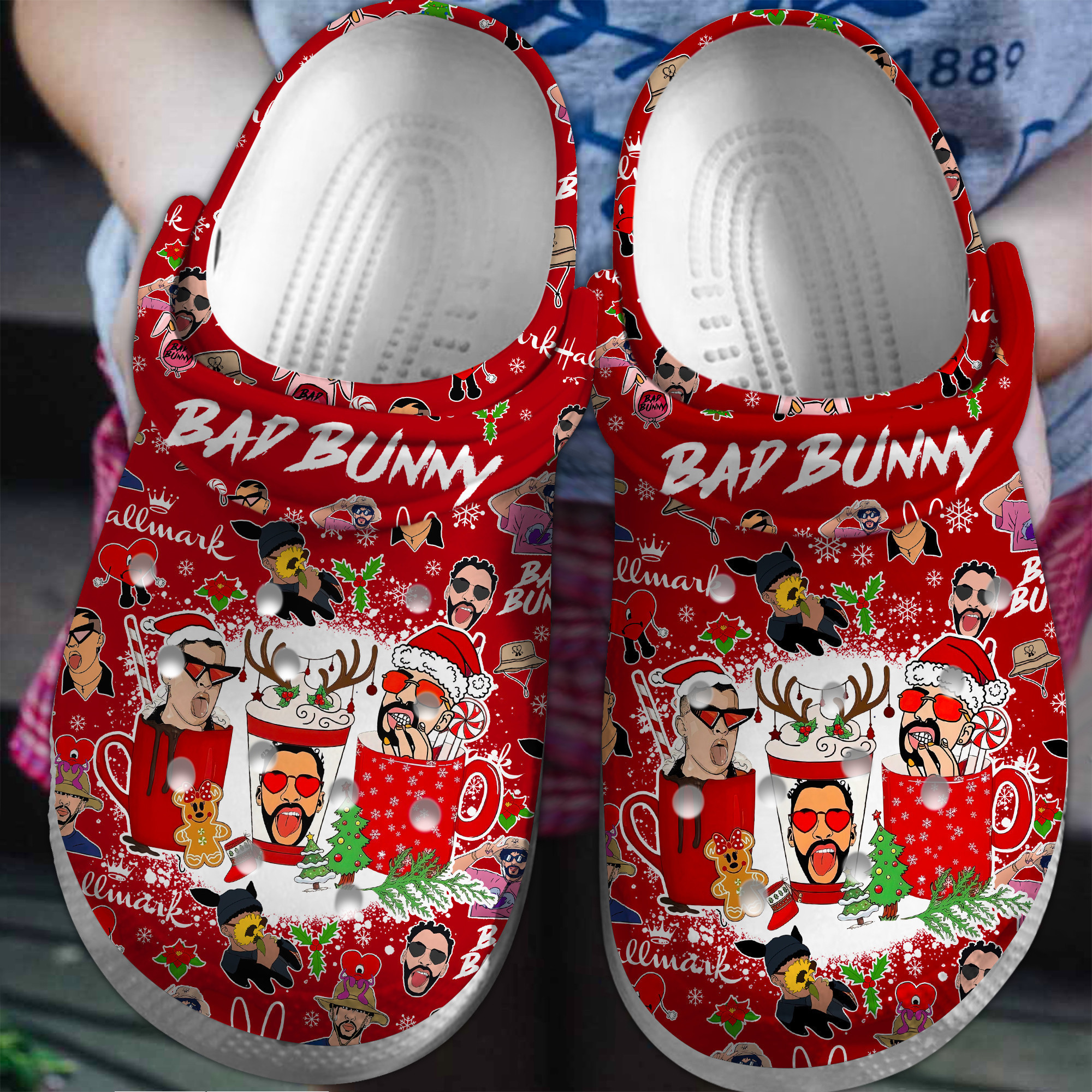 Bad Bunny Music Crocs Crocband Clogs Comfortable For Men Women