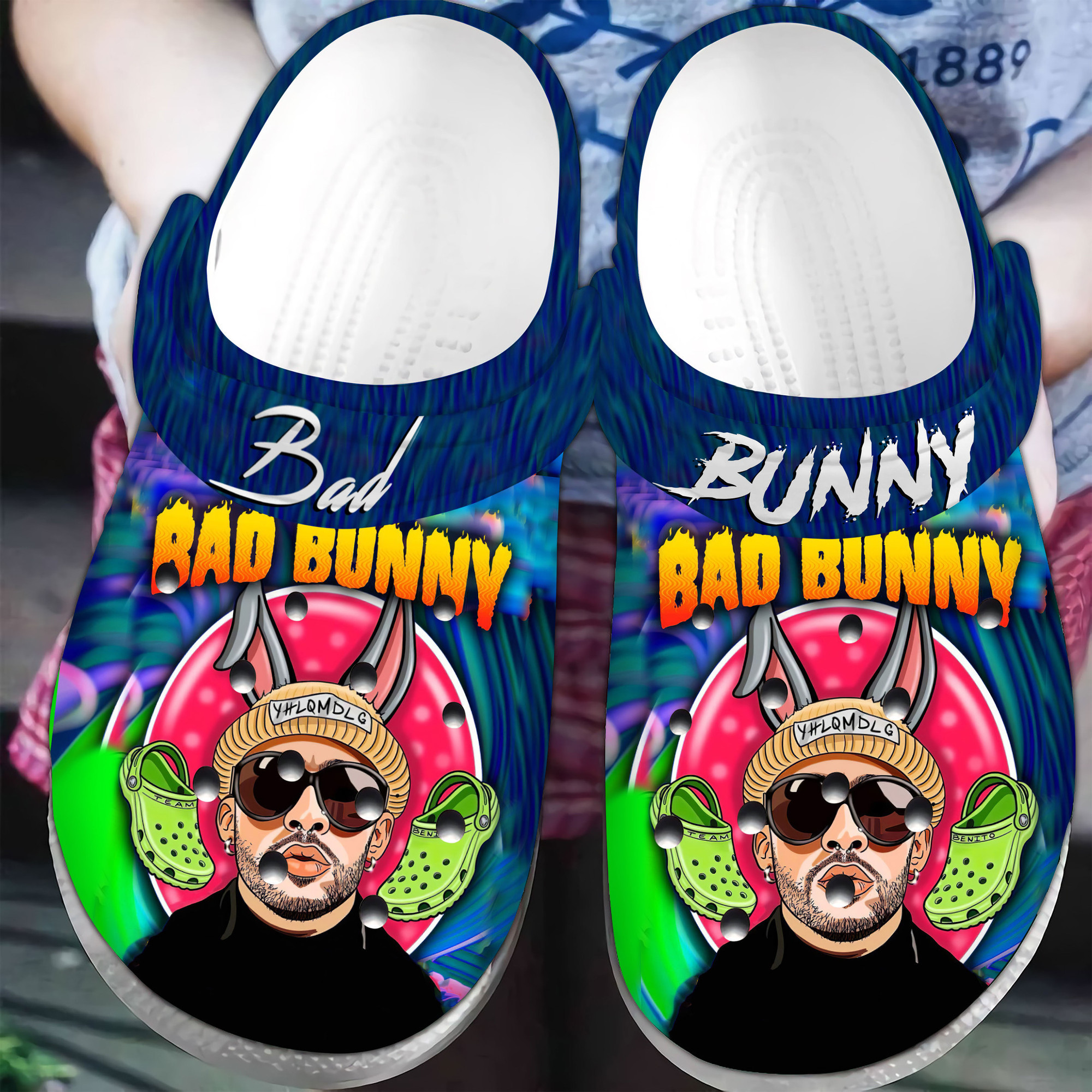 Bad Bunny Music Crocs Crocband Clogs Comfortable For Men Women
