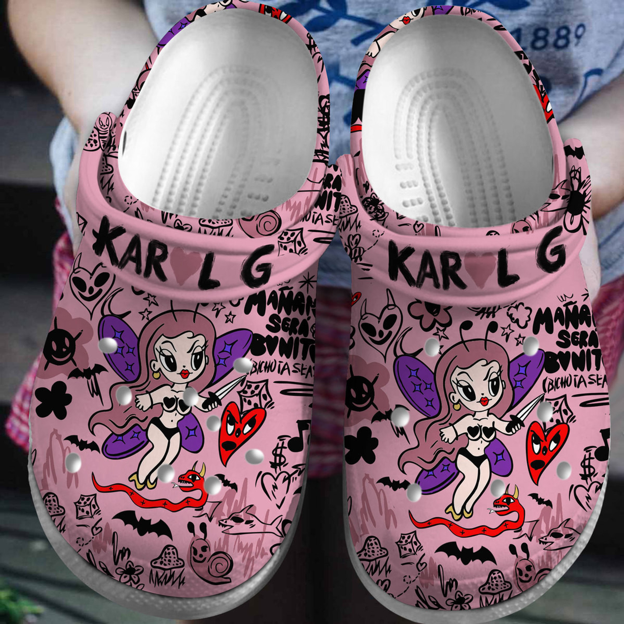 Karol G Music Crocs Crocband Clogs Comfortable For Men Women