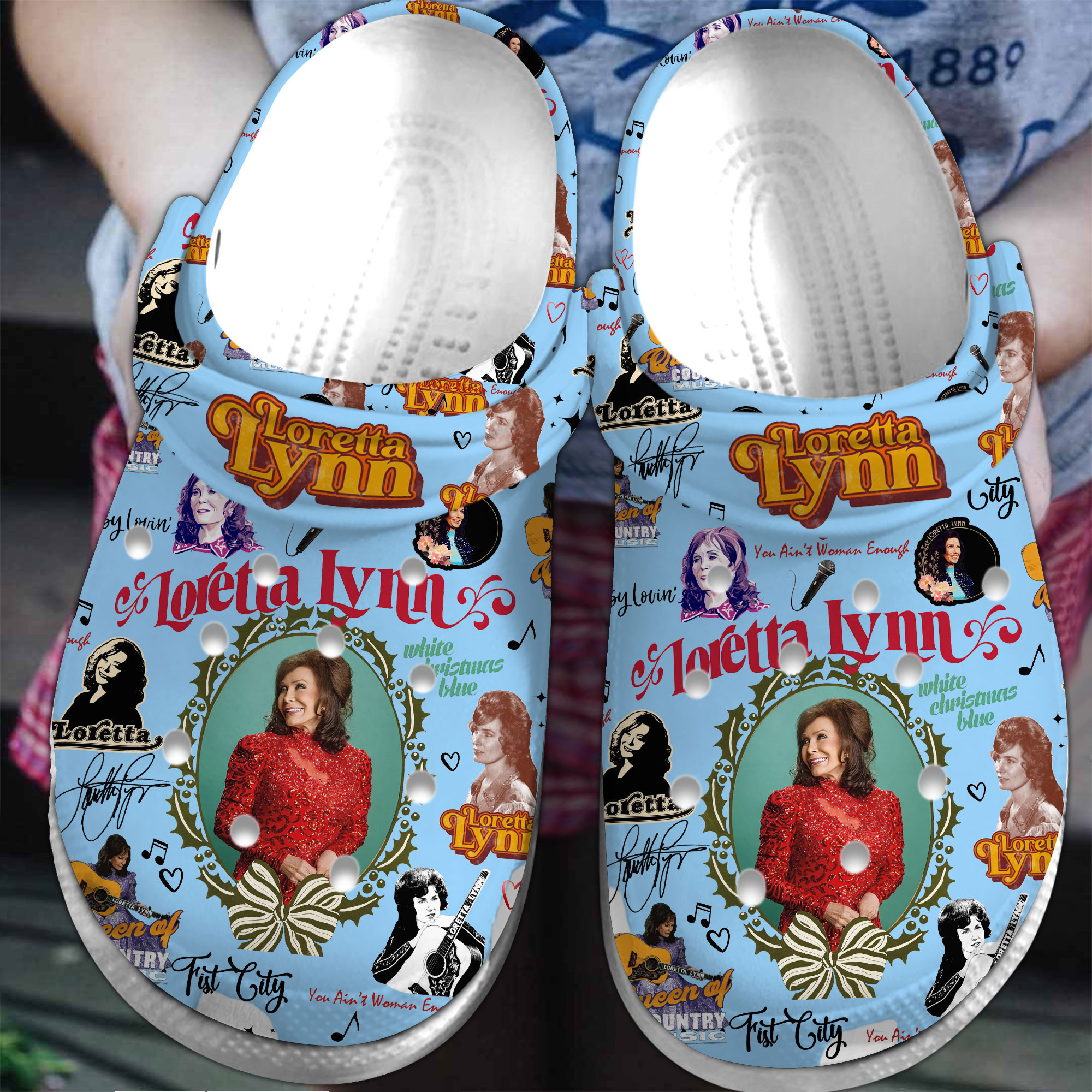 Loretta Lynn Music Crocs Crocband Clogs Comfortable For Men Women