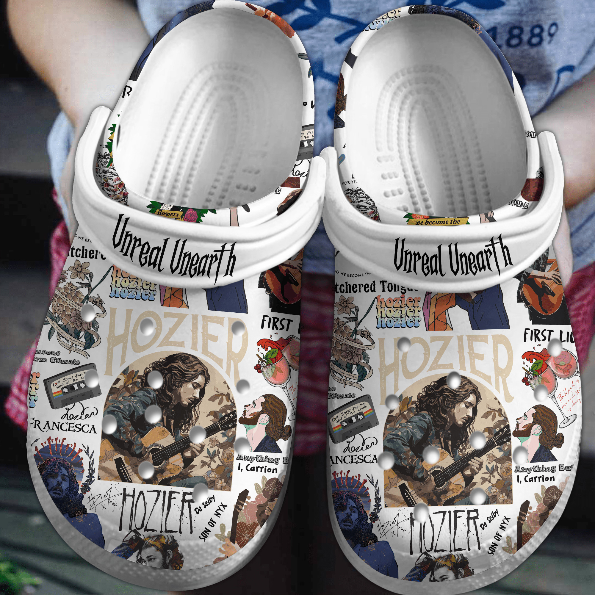 Hozier Music Crocs Crocband Clogs Gift For Mom Dad Family