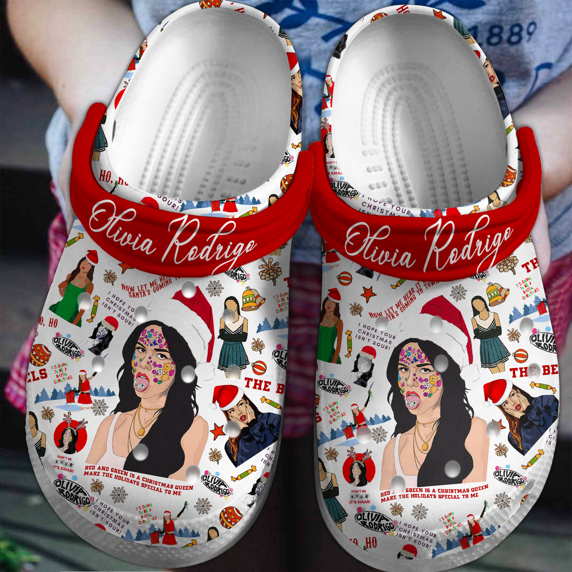 Olivia Rodrigo Music Crocs Crocband Clogs Gift For Mom Dad Family