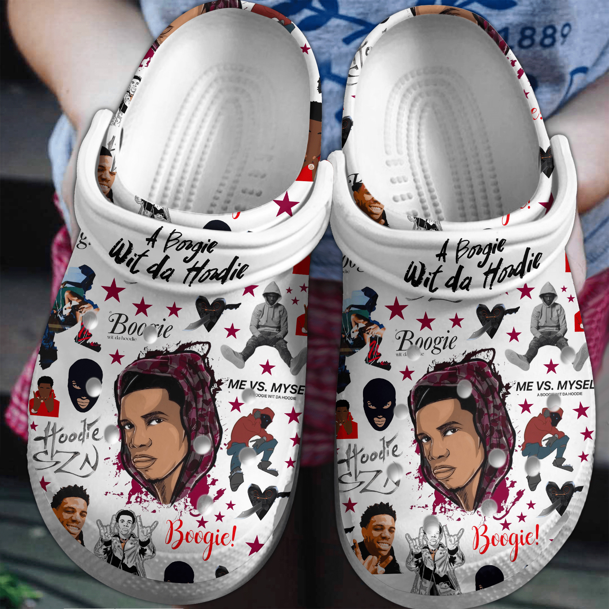 Artist Julius Dubose Music Crocs Crocband Clogs Gift For Mom Dad Family