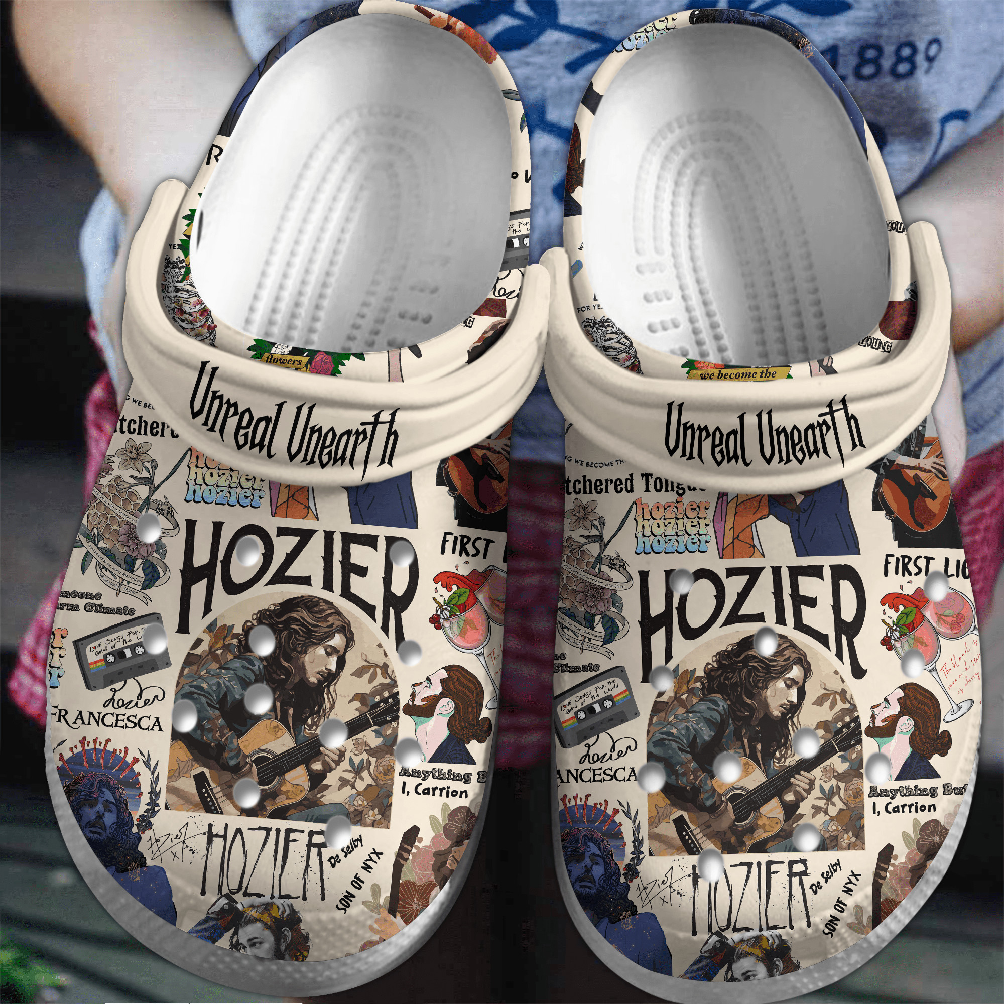 Hozier Music Crocs Crocband Clogs Gift For Mom Dad Family