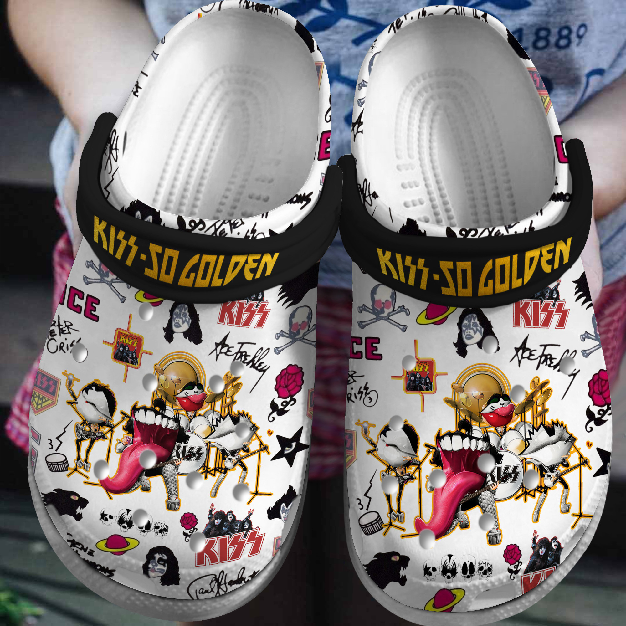 Kizz 3D Crocs Crocband Clogs Shoes