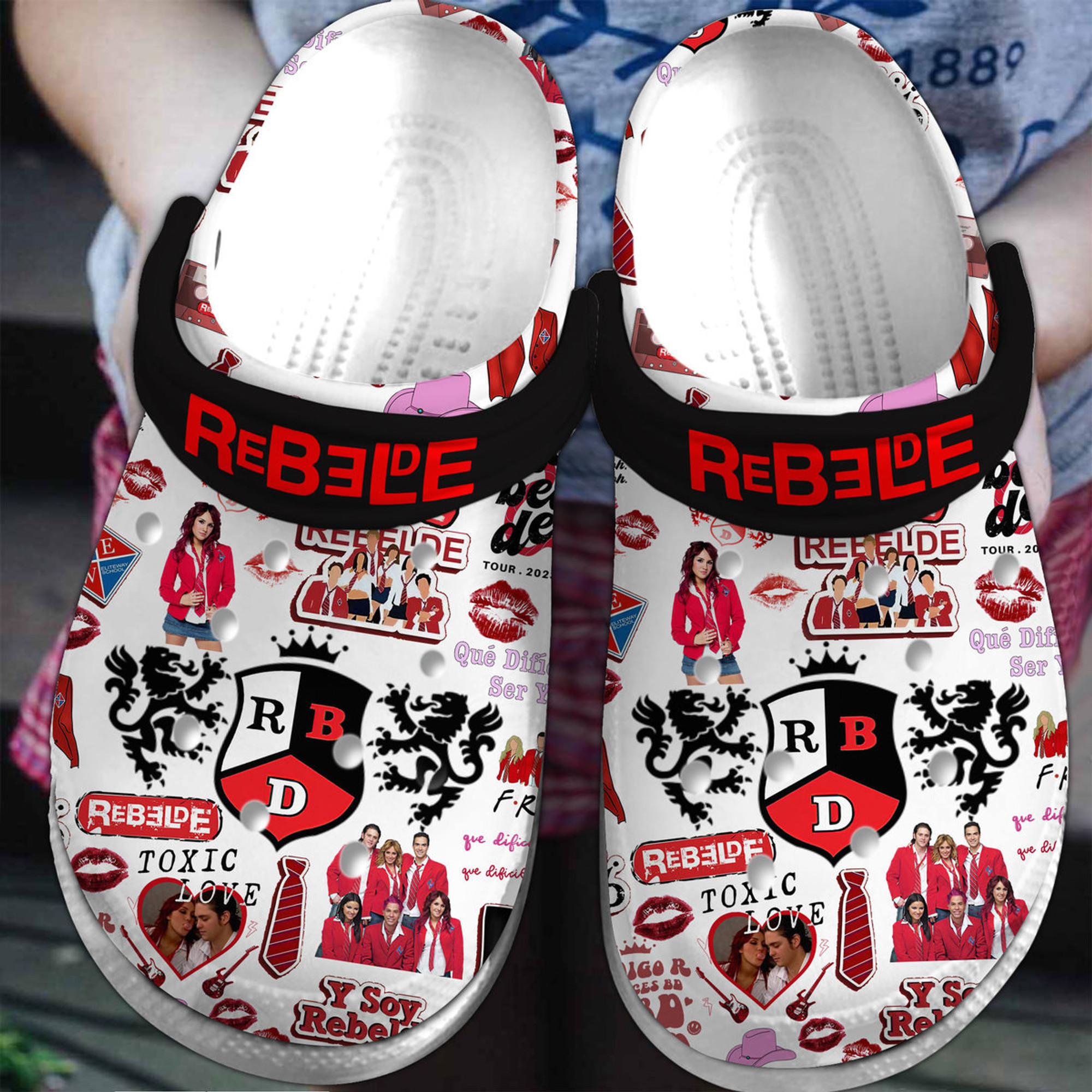 Rbd 3D Crocs Crocband Clogs Shoes