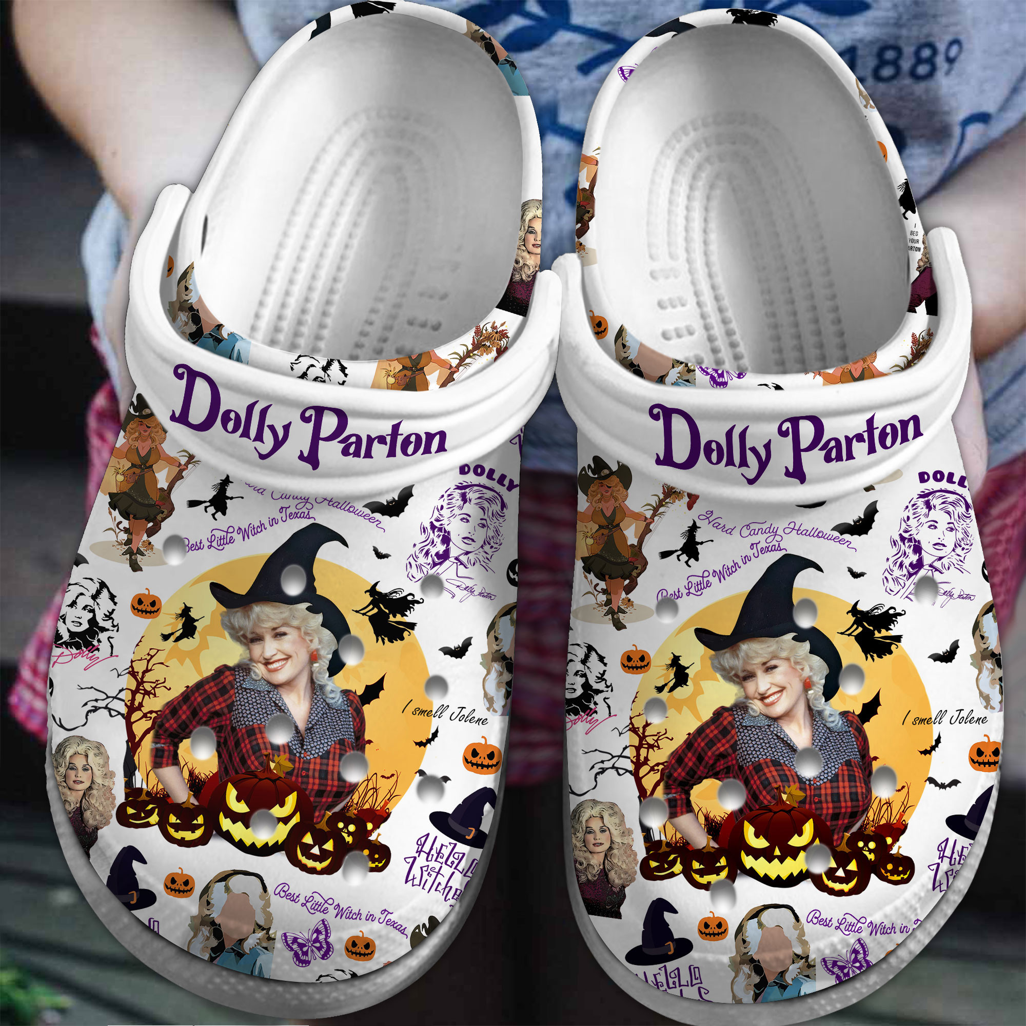 Dolly Parton 3D Crocs Crocband Clogs Shoes