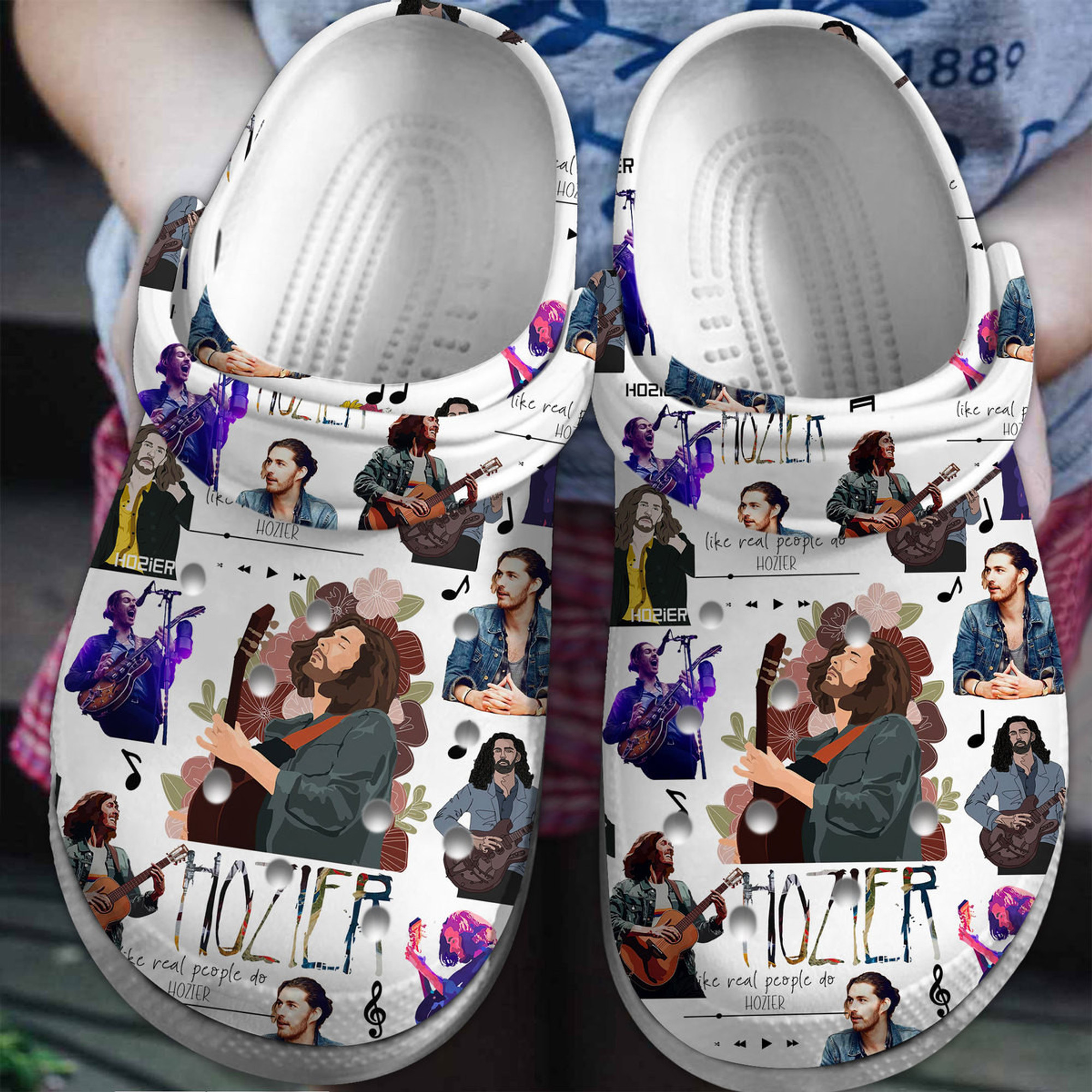 Hozier 3D Crocs Crocband Clogs Shoes