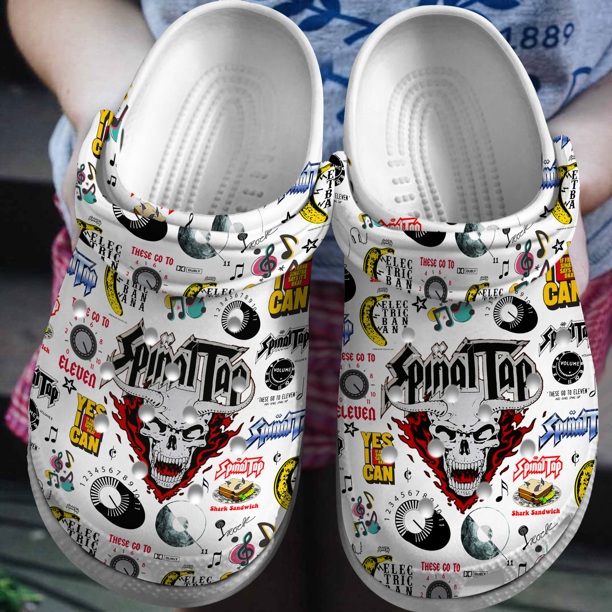 This Is Spinal Tap 3D Crocs Crocband Clogs Shoes