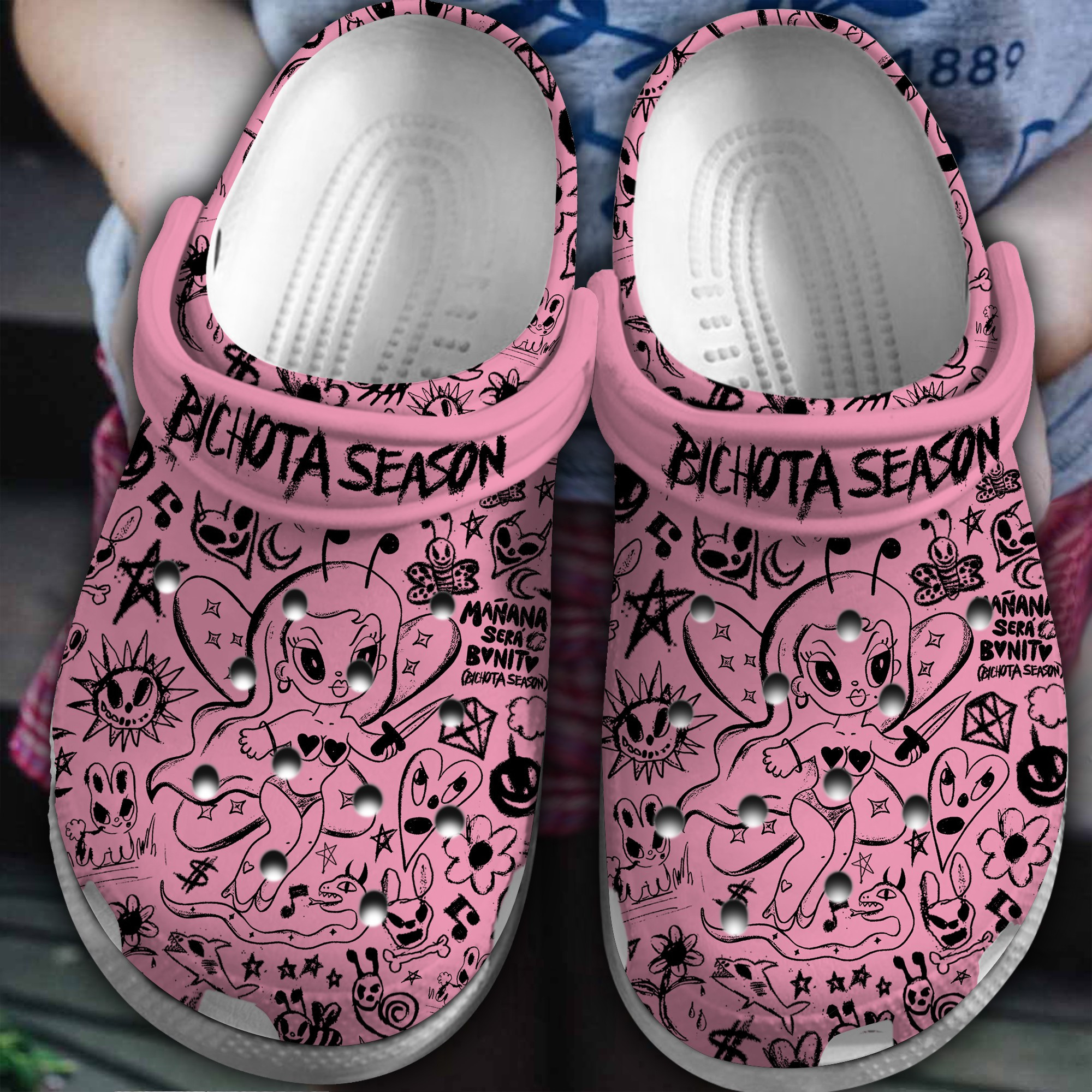 Karol G 3D Crocs Crocband Clogs Shoes