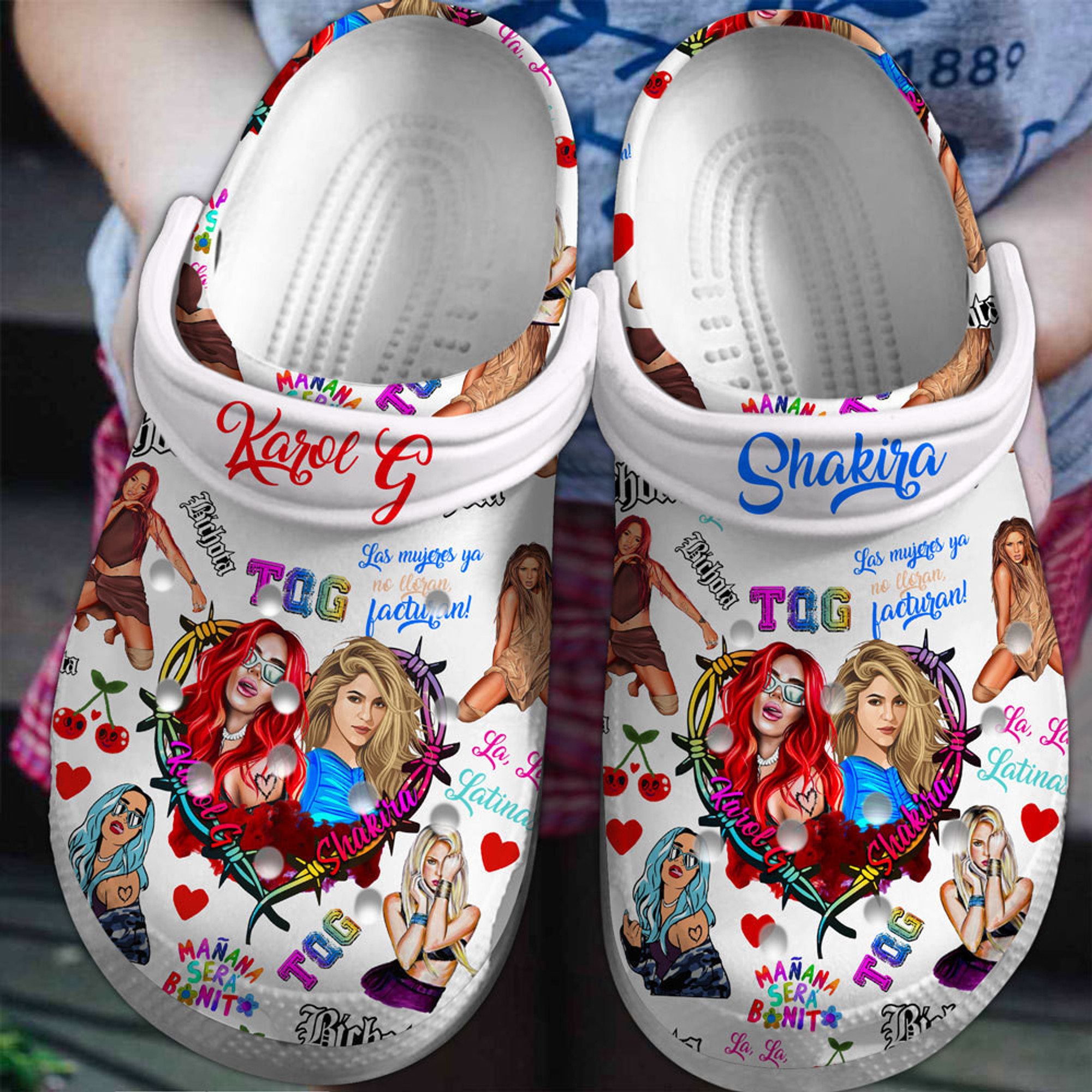 Karol G 3D Crocs Crocband Clogs Shoes