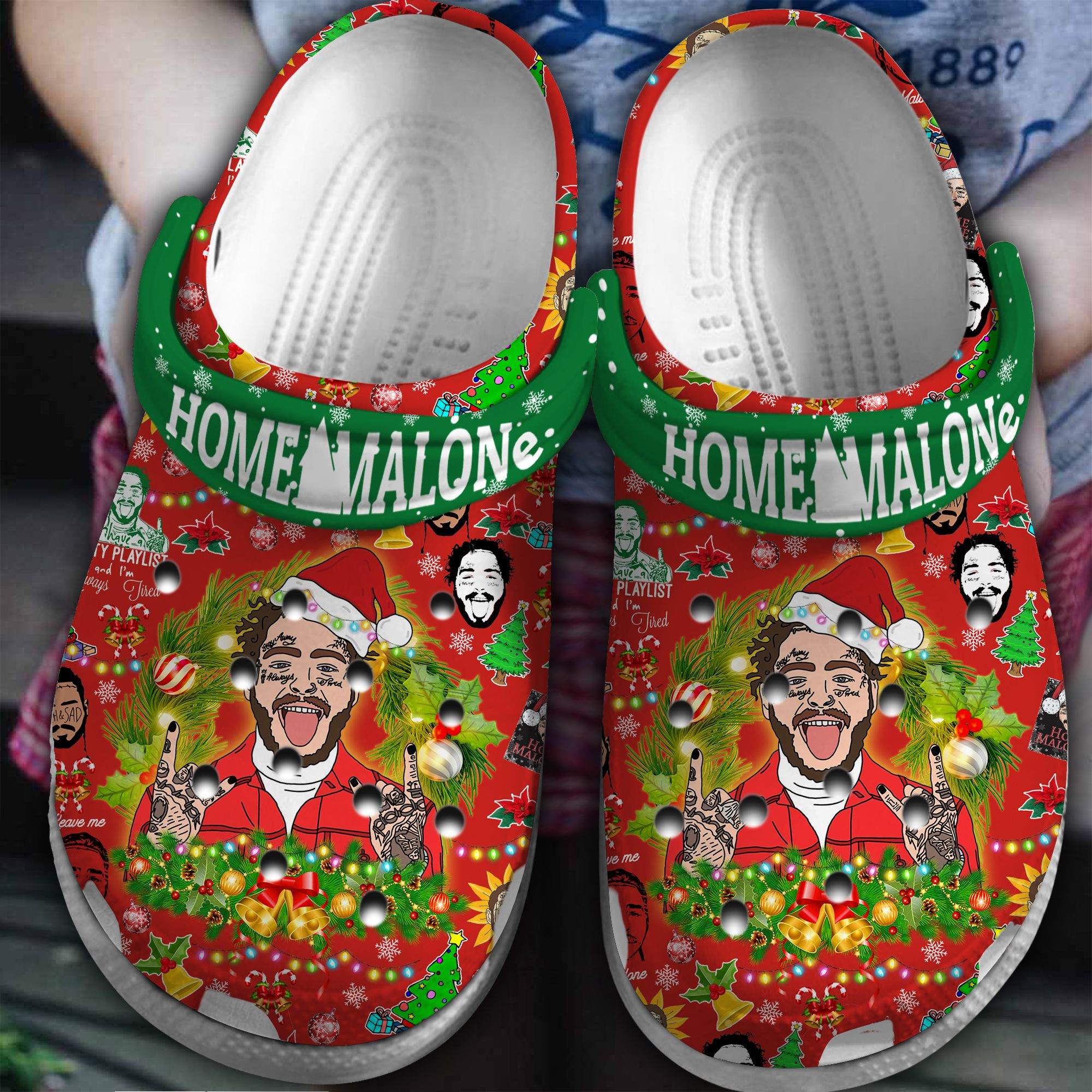 Home Malone Music Crocs Crocband Clogs Shoes