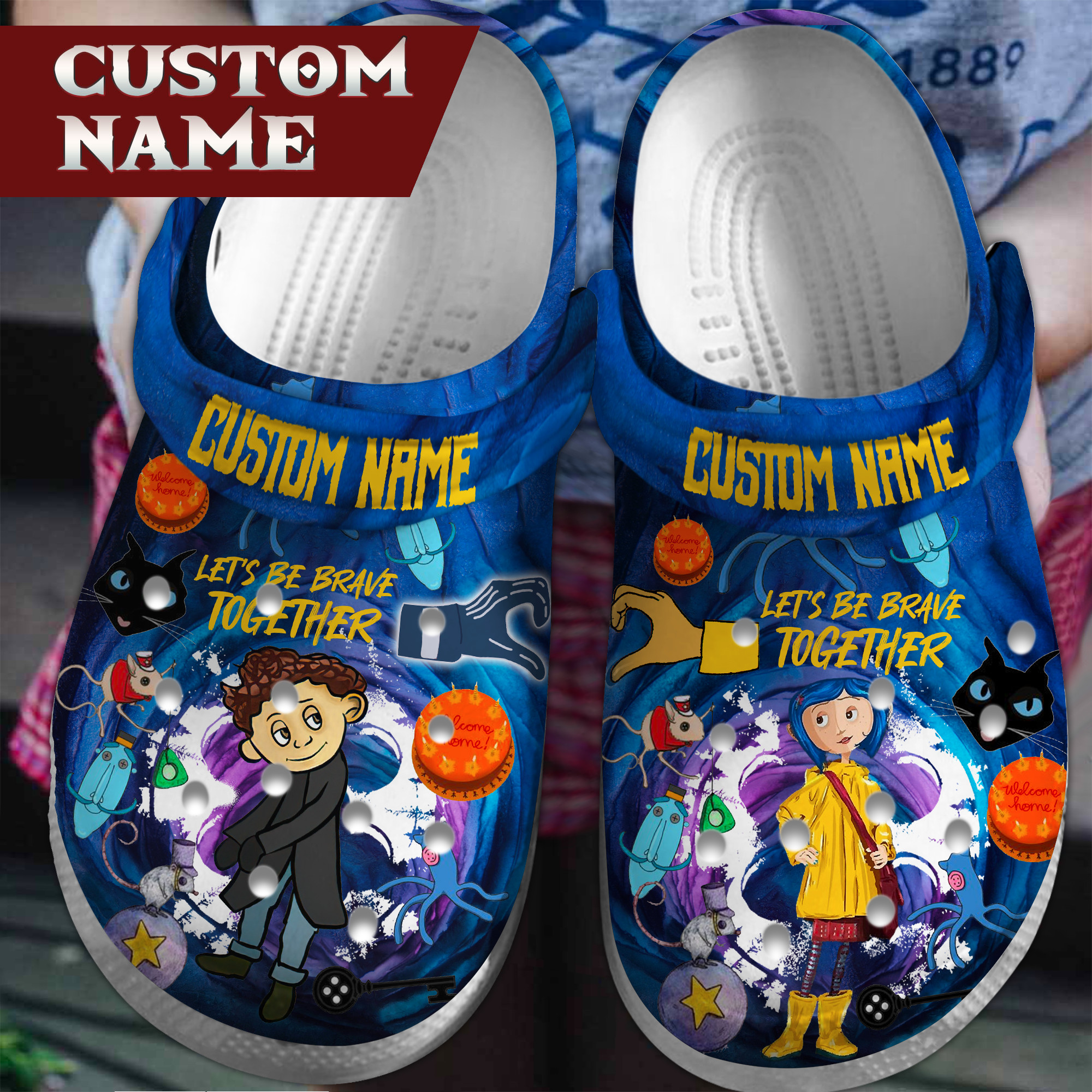 Coraline Tour Crocs Crocband Clogs Comfortable For Men Women